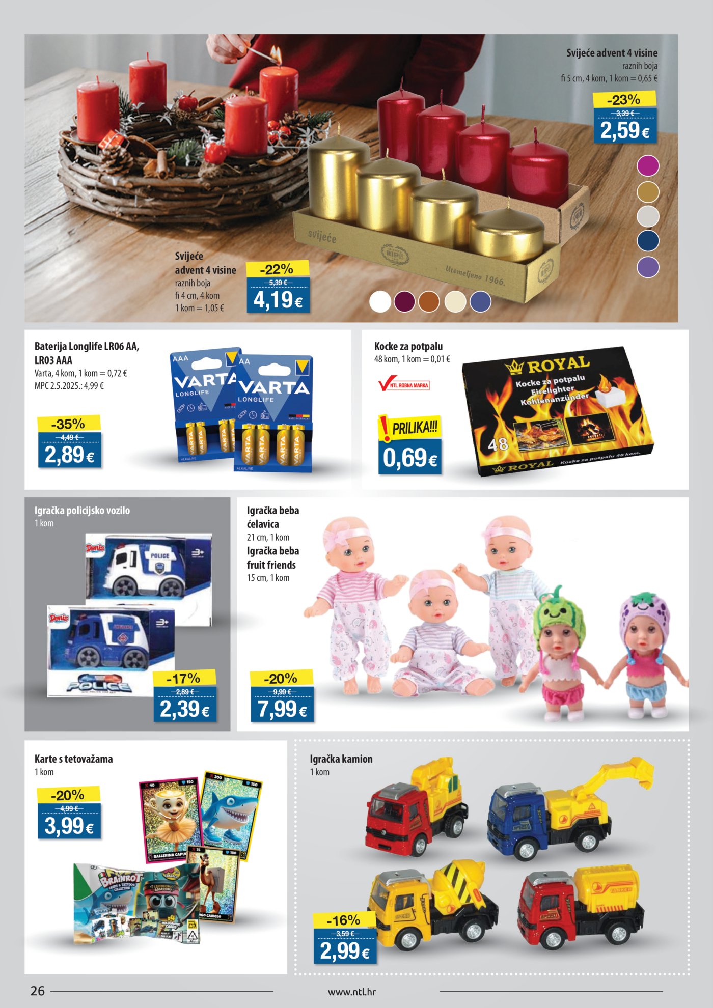 NTL katalog Akcija 19.11. - 25.11.2025. Zapad 