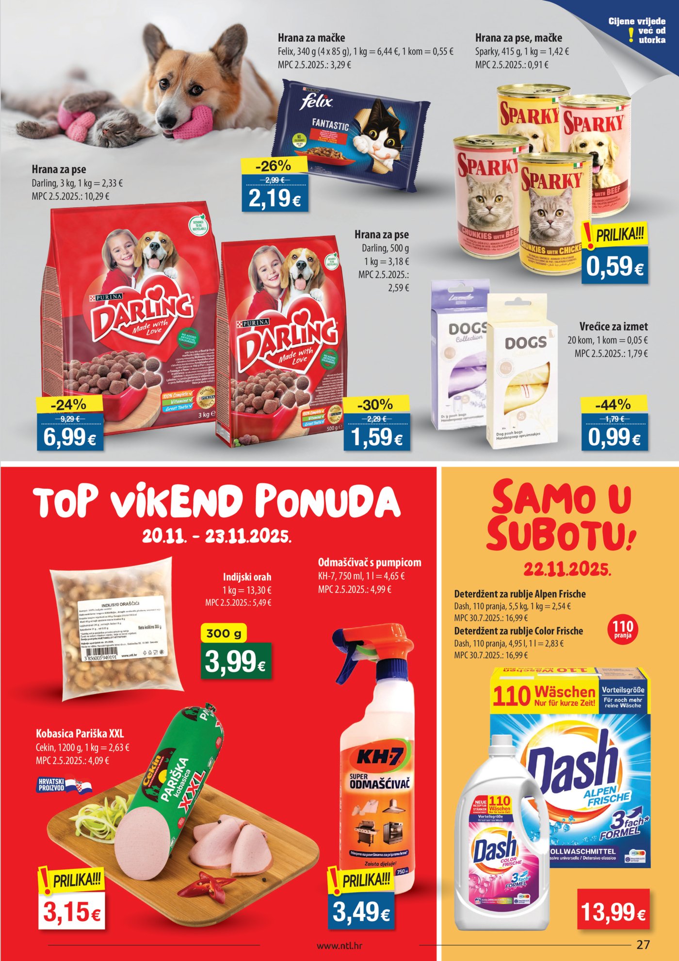 NTL katalog Akcija 19.11. - 25.11.2025. Zapad 