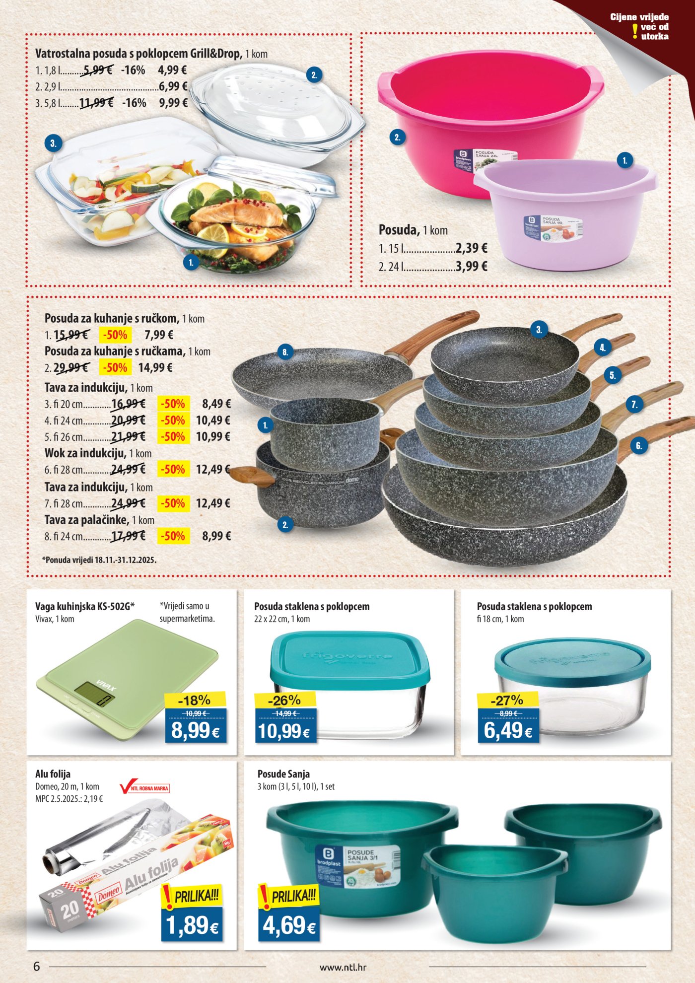 NTL katalog Akcija 19.11. - 25.11.2025. Zapad 