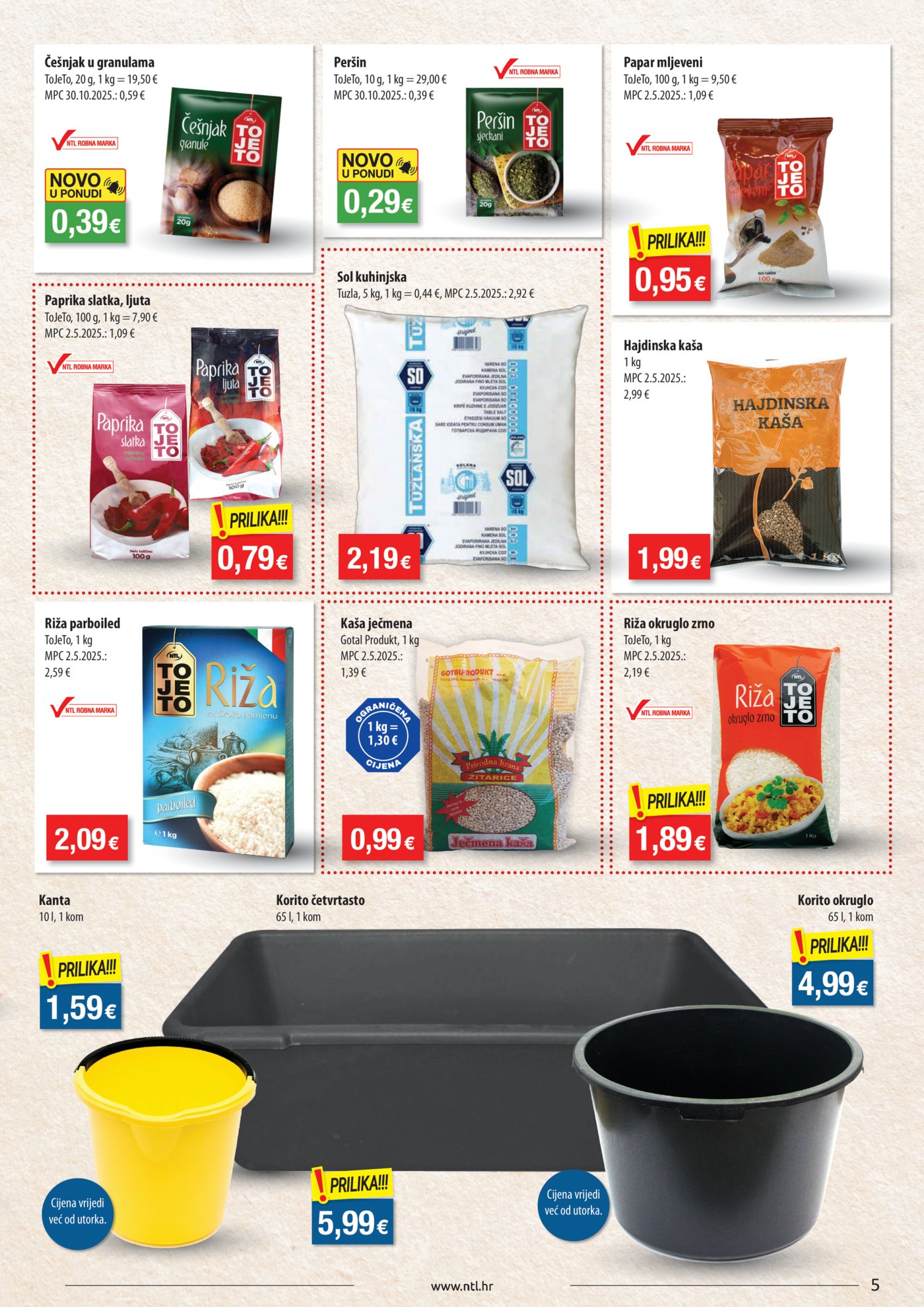 NTL katalog Akcjia 19.11. - 25.11.2025. Sjever