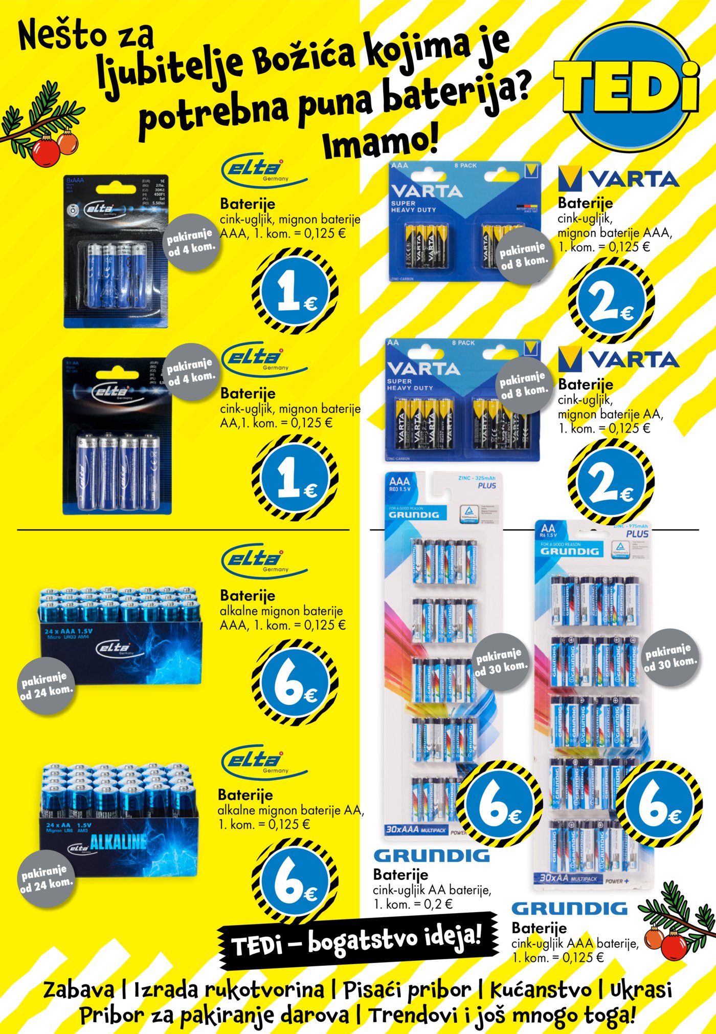 TEDI katalog Božić 13.11.-22.11.2025.