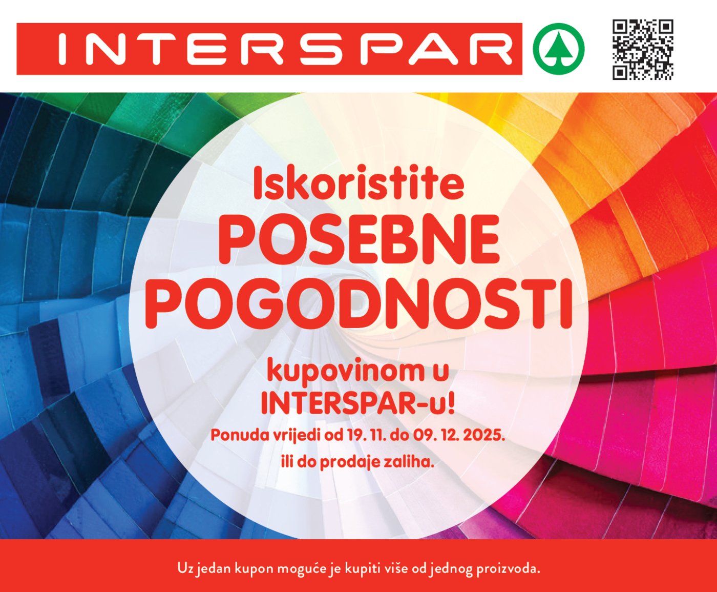 INTERSPAR BON katalog Akcija 19.11. - 09.12.2025.