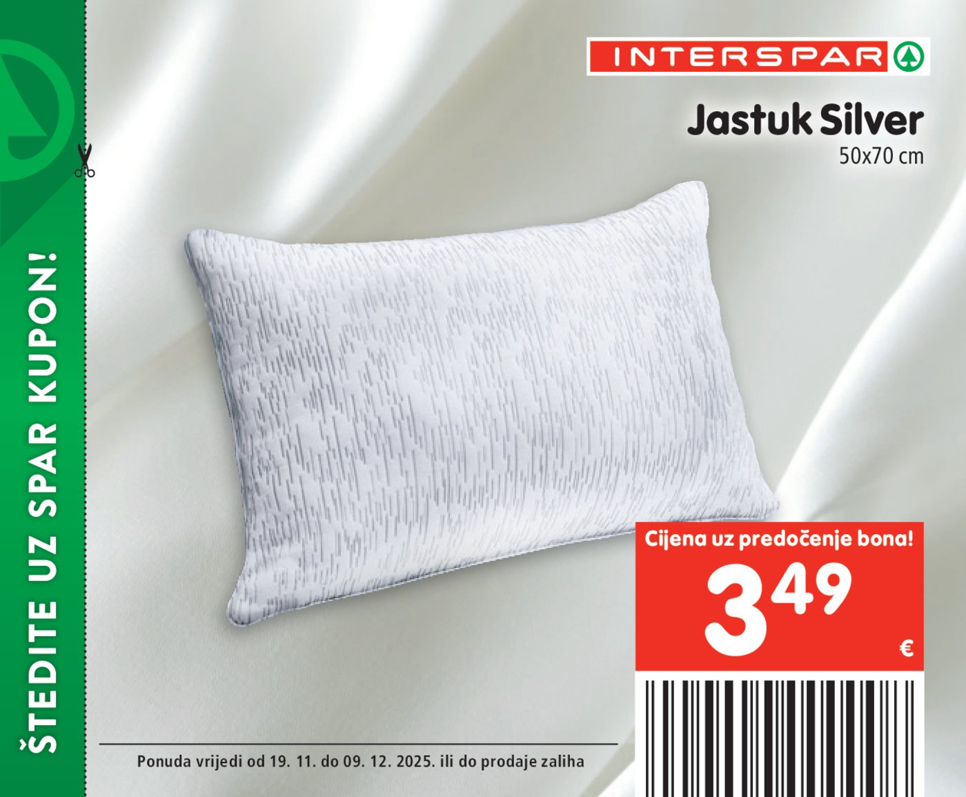 INTERSPAR BON katalog Akcija 19.11. - 09.12.2025.