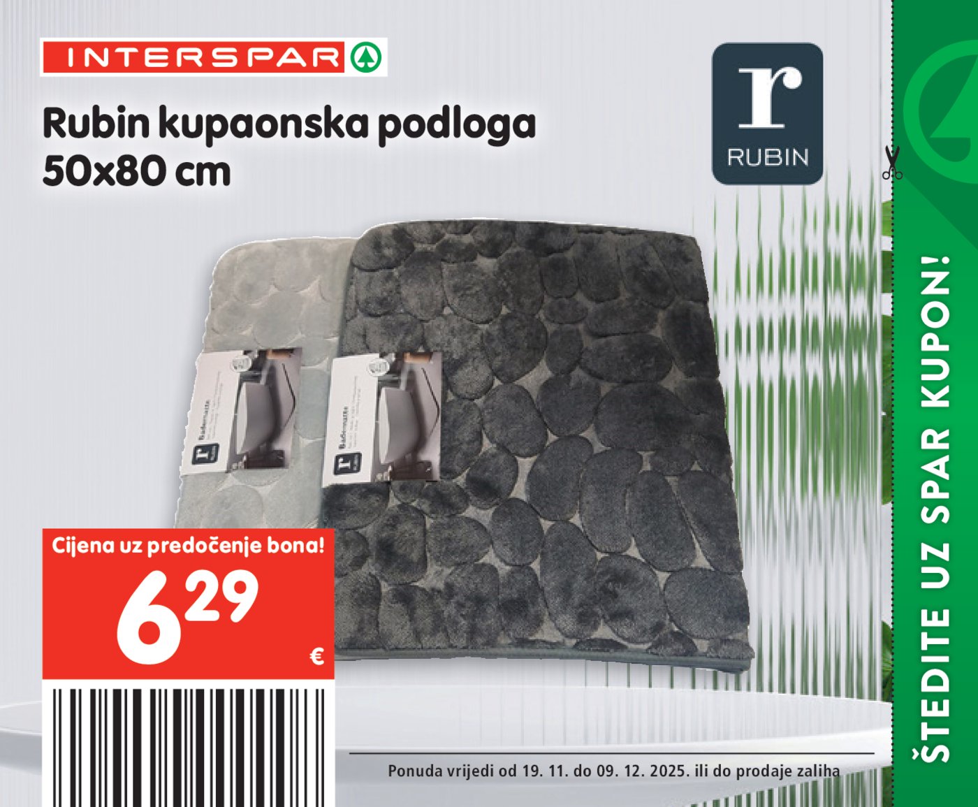 INTERSPAR BON katalog Akcija 19.11. - 09.12.2025.