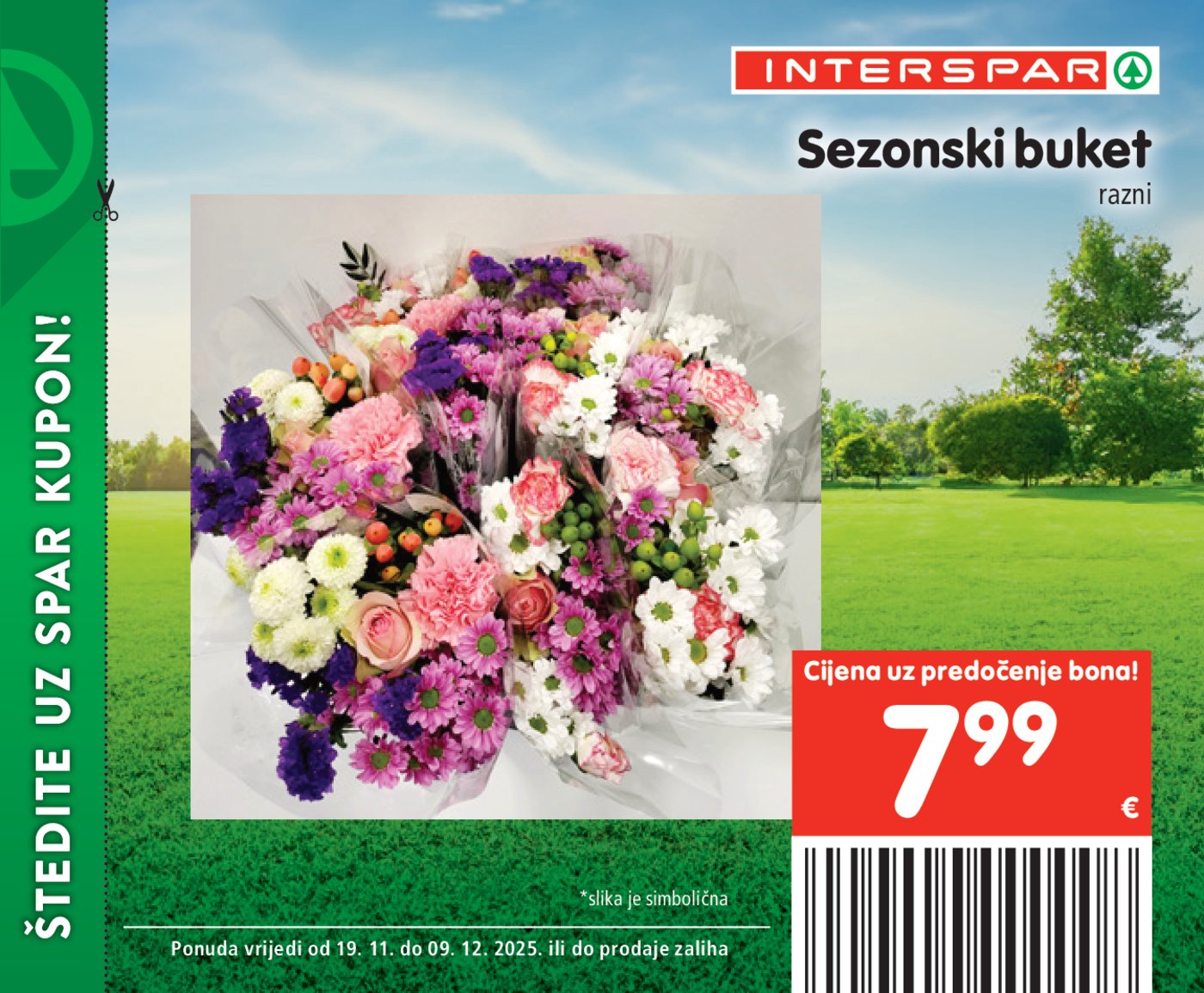 INTERSPAR BON katalog Akcija 19.11. - 09.12.2025.