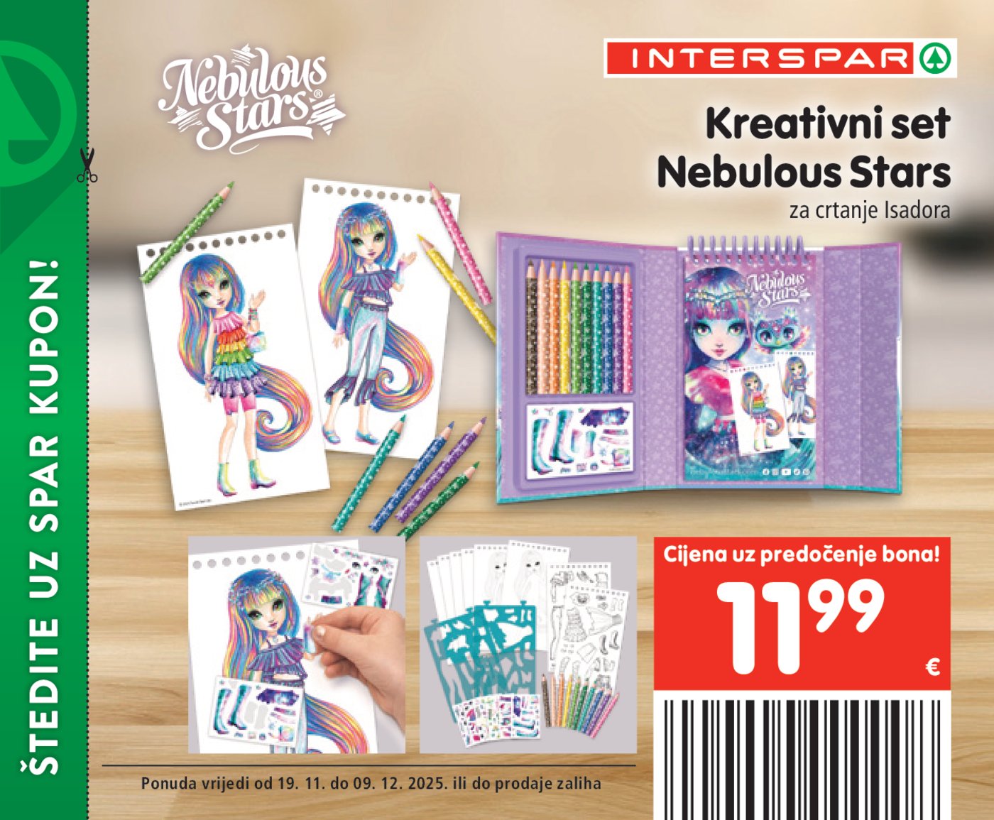 INTERSPAR BON katalog Akcija 19.11. - 09.12.2025.