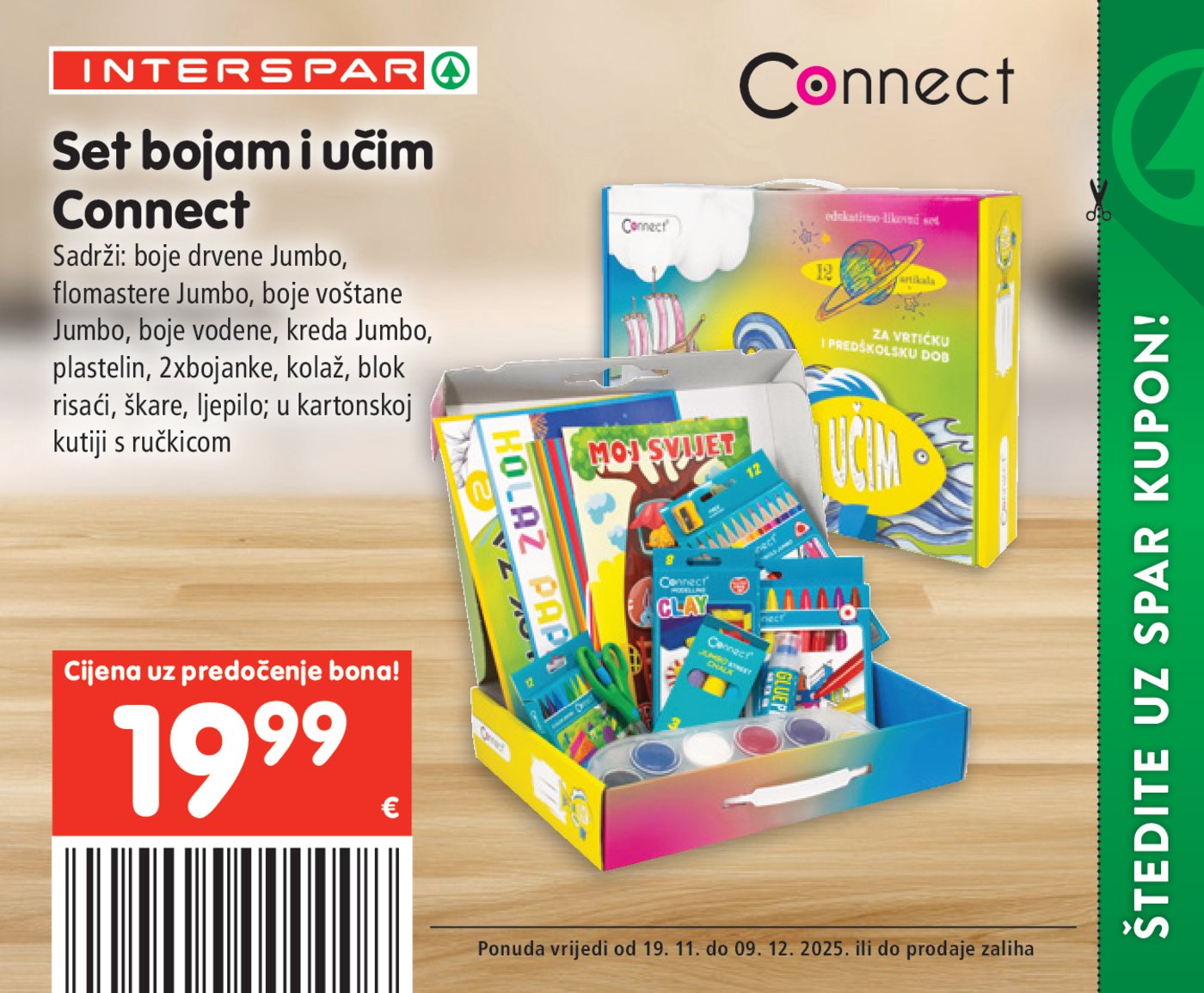INTERSPAR BON katalog Akcija 19.11. - 09.12.2025.