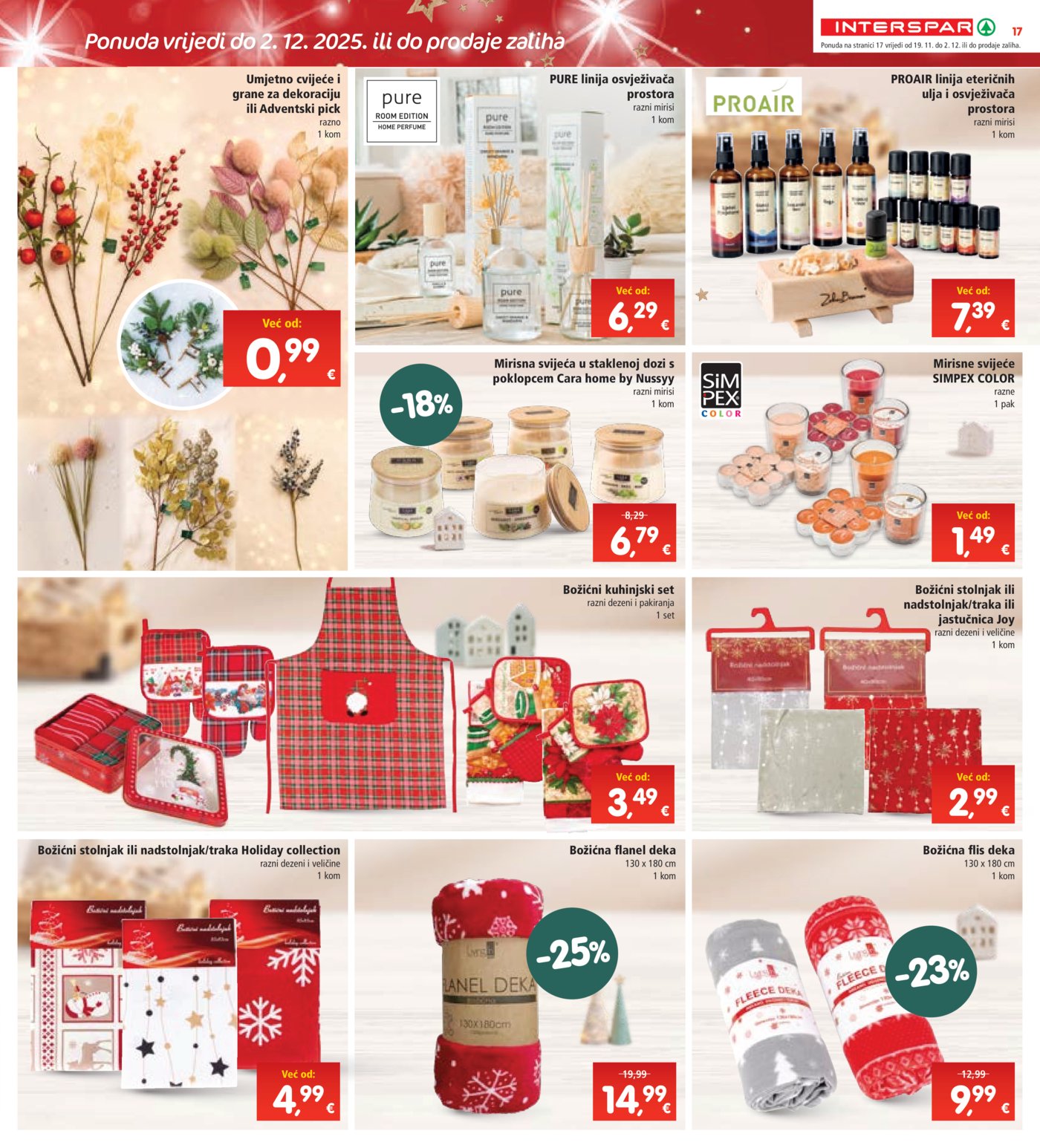 INTERSPAR katalog Akcija 19.11. - 25.11.2025.
