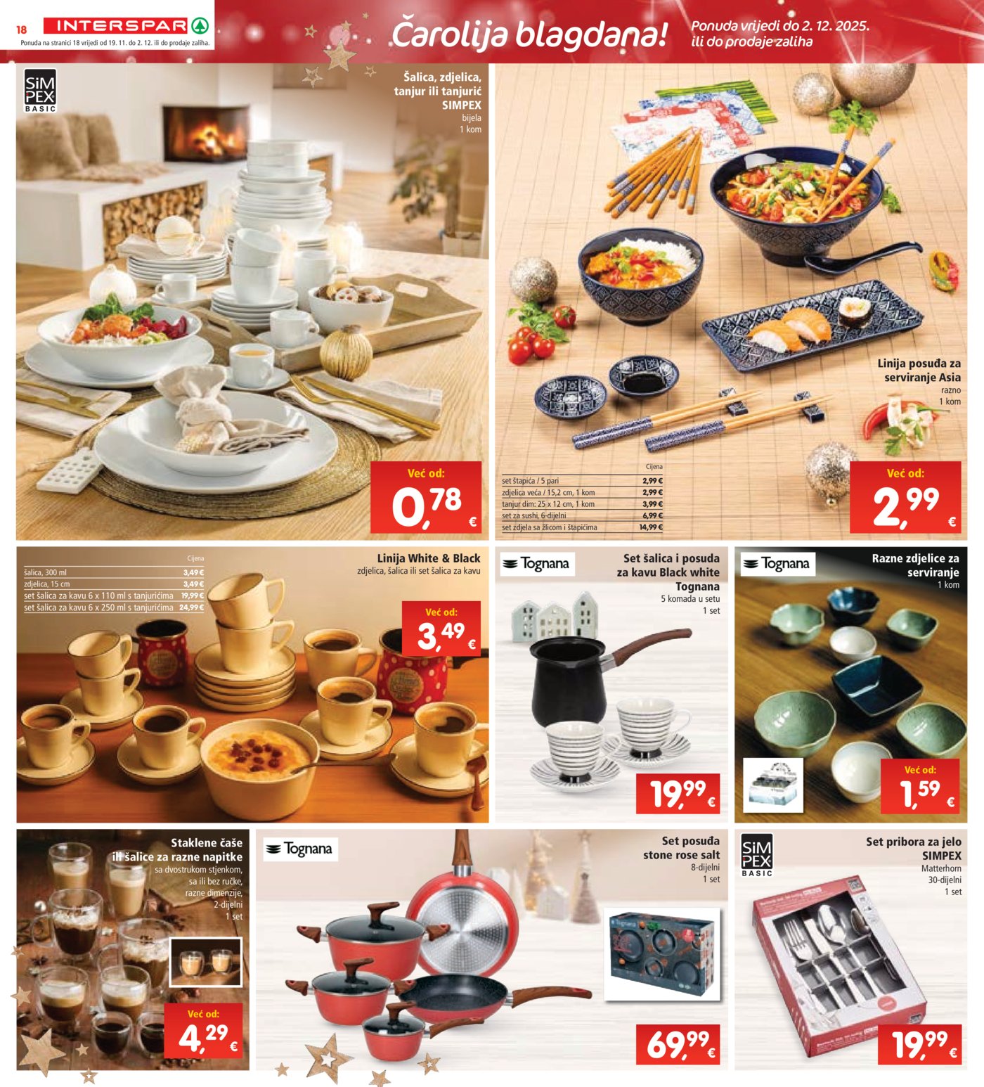 INTERSPAR katalog Akcija 19.11. - 25.11.2025.