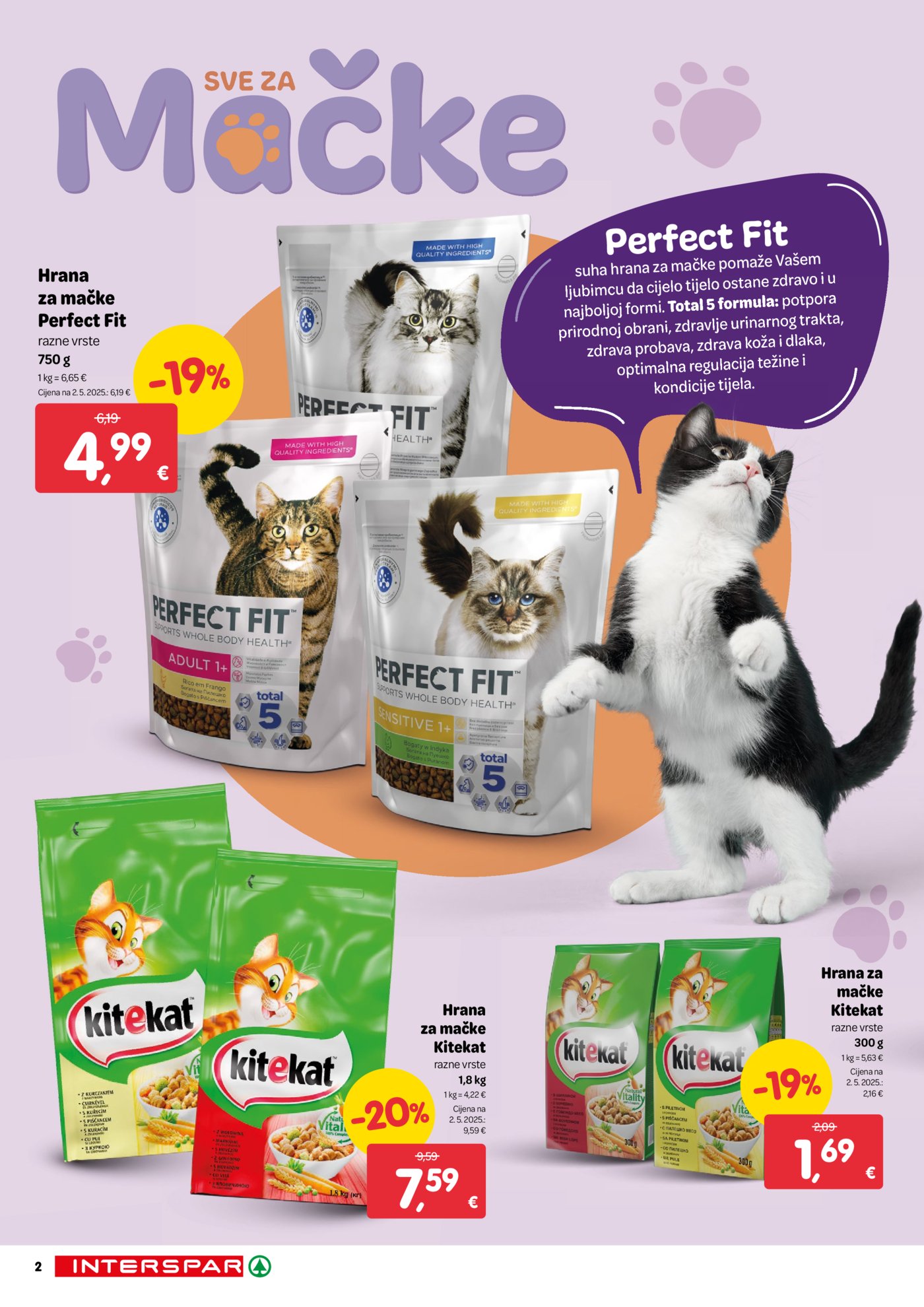 INTERSPAR ljubimci katalog Akcija 19.11. - 02.12.2025.