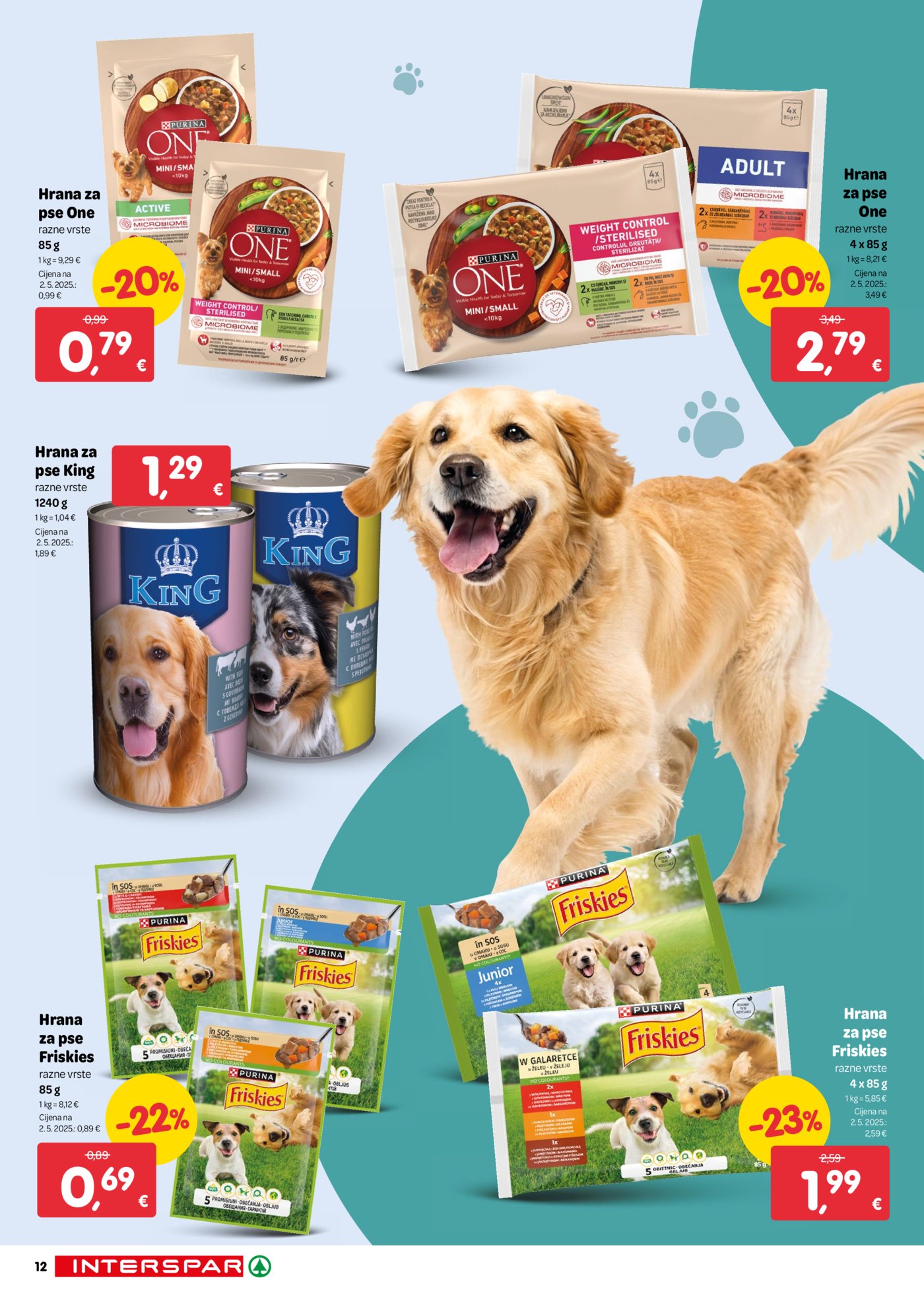 INTERSPAR ljubimci katalog Akcija 19.11. - 02.12.2025.