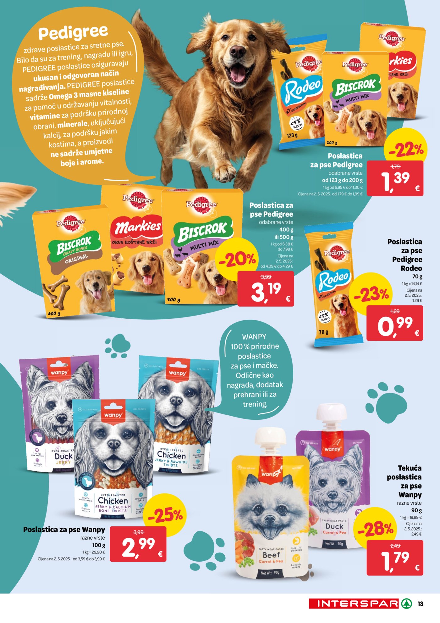 INTERSPAR ljubimci katalog Akcija 19.11. - 02.12.2025.