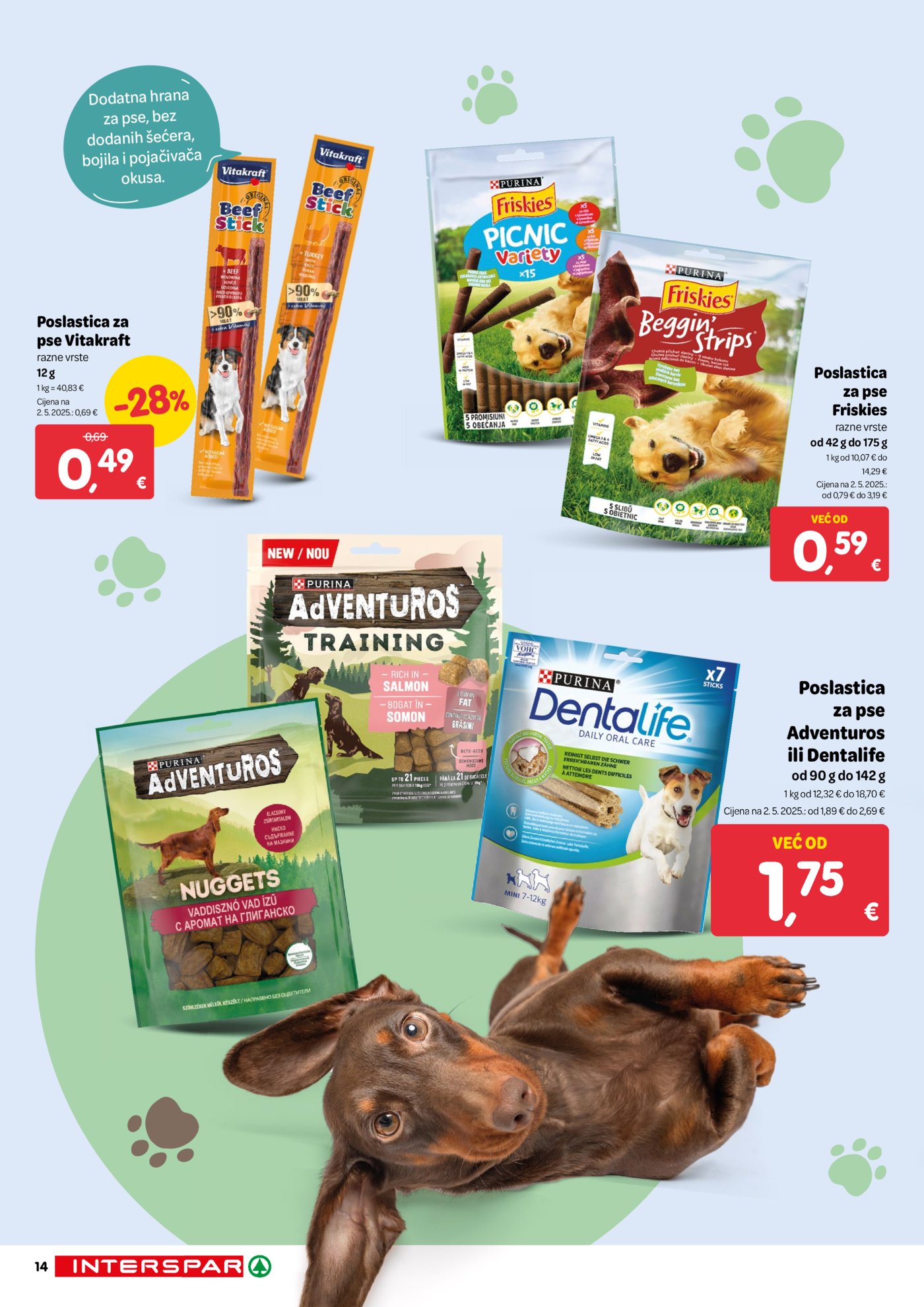 INTERSPAR ljubimci katalog Akcija 19.11. - 02.12.2025.