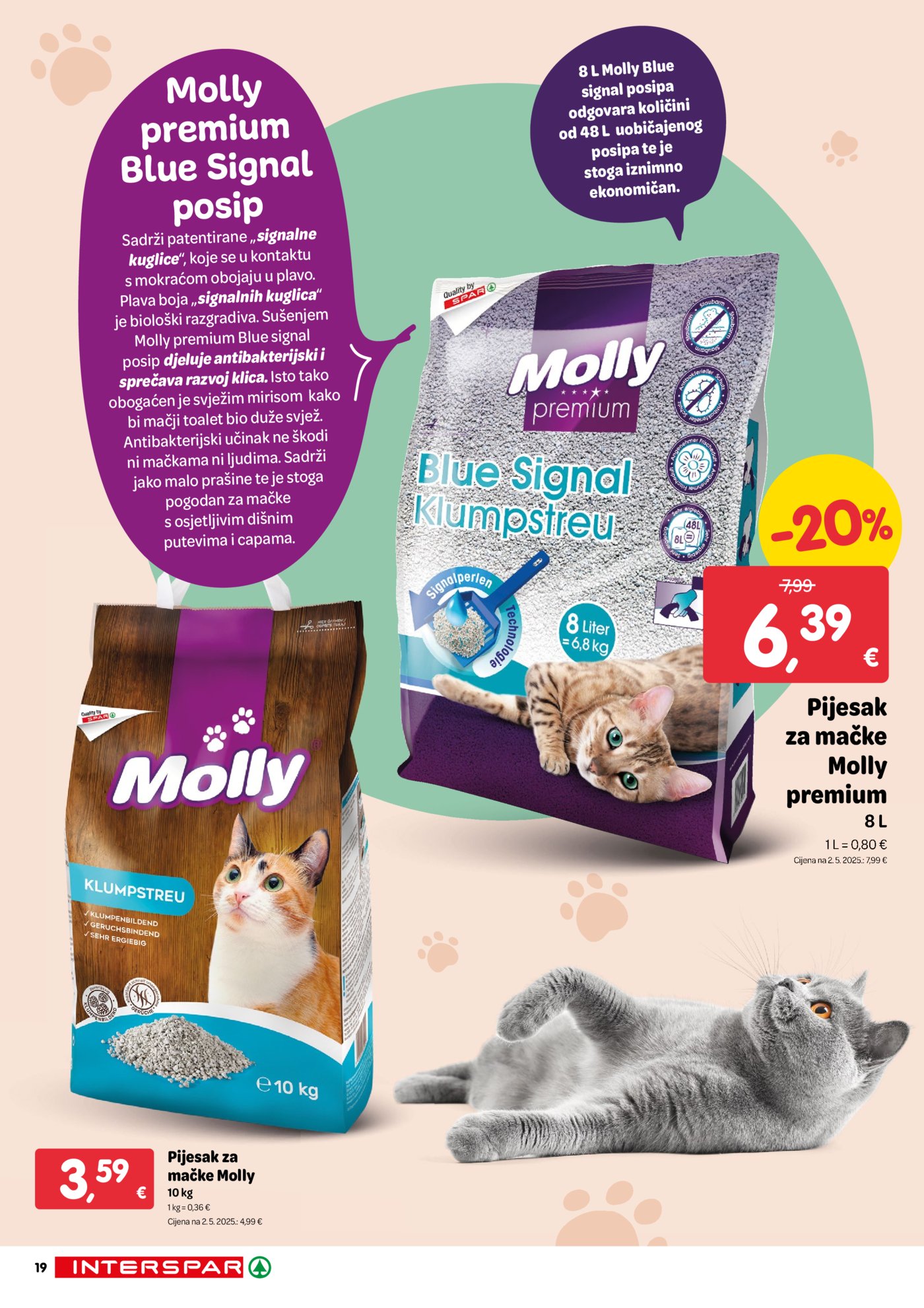 INTERSPAR ljubimci katalog Akcija 19.11. - 02.12.2025.