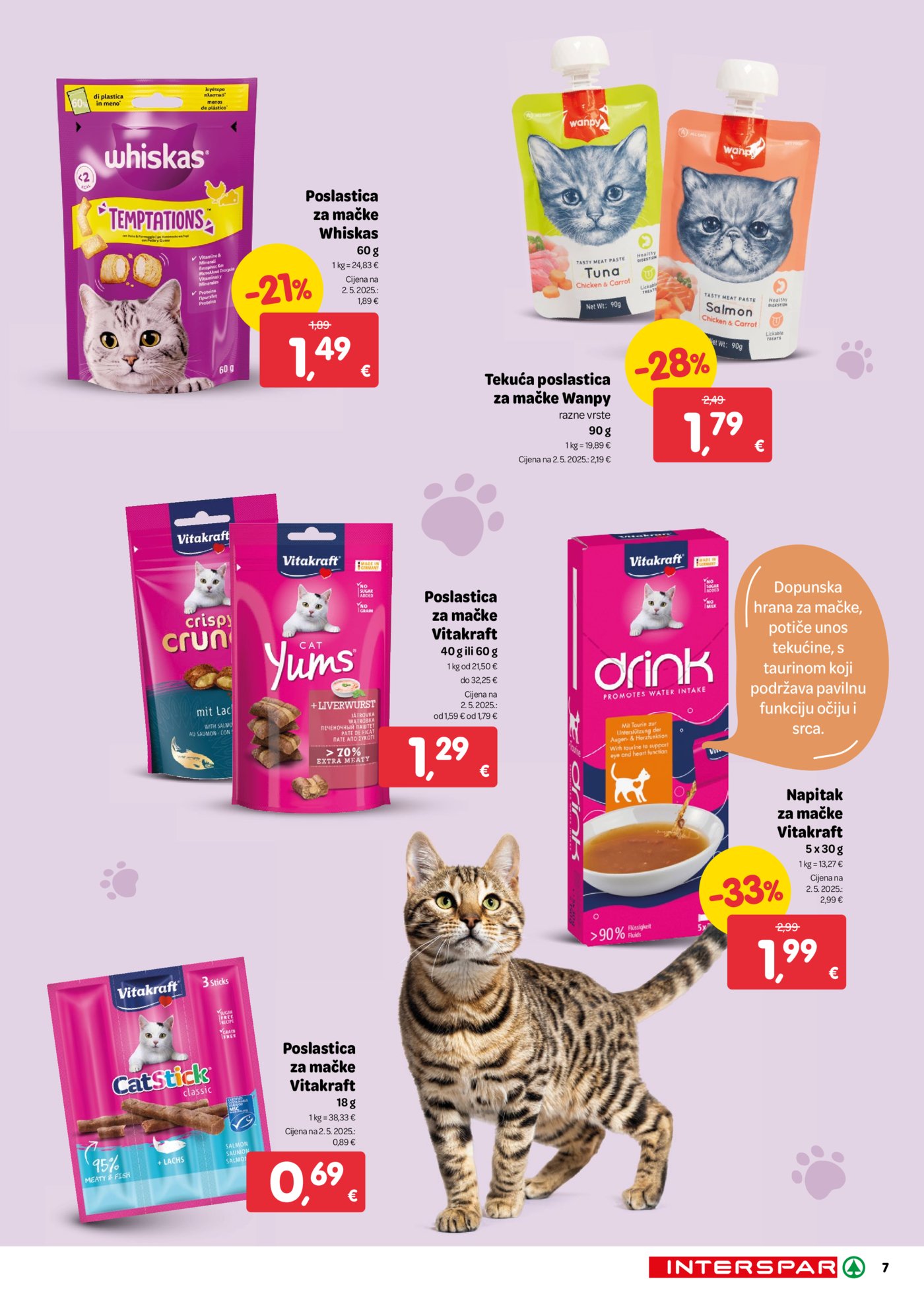 INTERSPAR ljubimci katalog Akcija 19.11. - 02.12.2025.