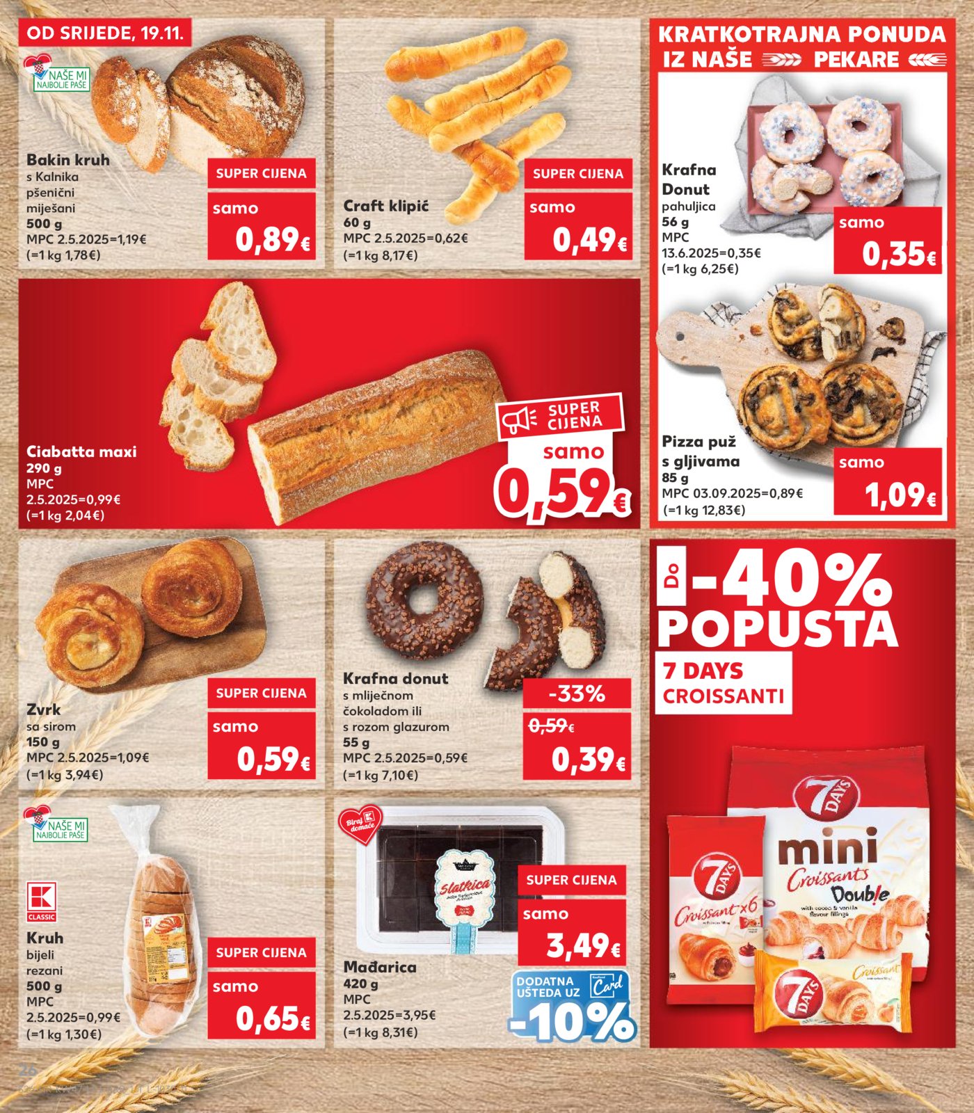 Kaufland katalog Akcija 19.11.-25.11.2025. Lučko