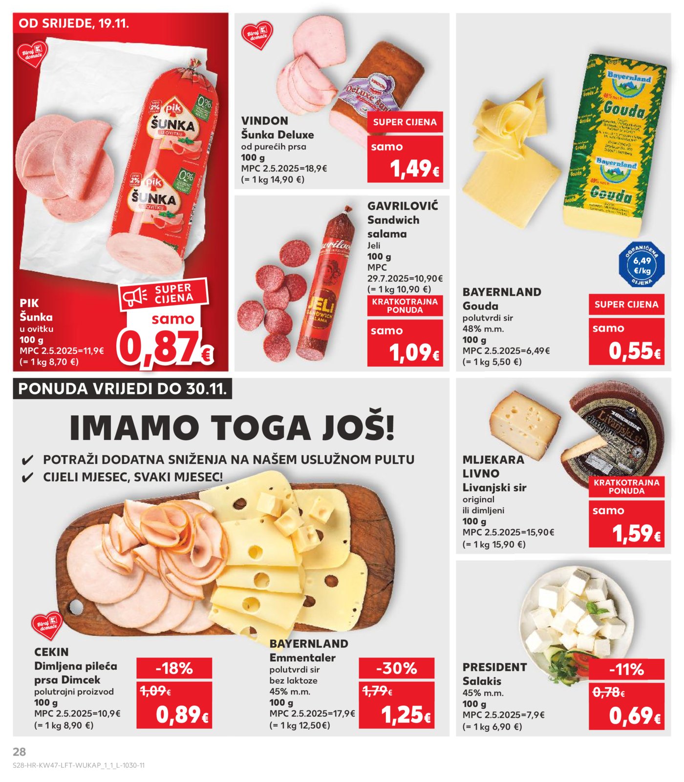 Kaufland katalog Akcija 19.11.-25.11.2025. Lučko