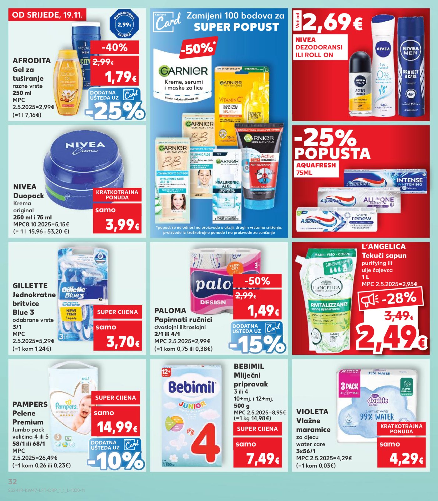 Kaufland katalog Akcija 19.11.-25.11.2025. Lučko