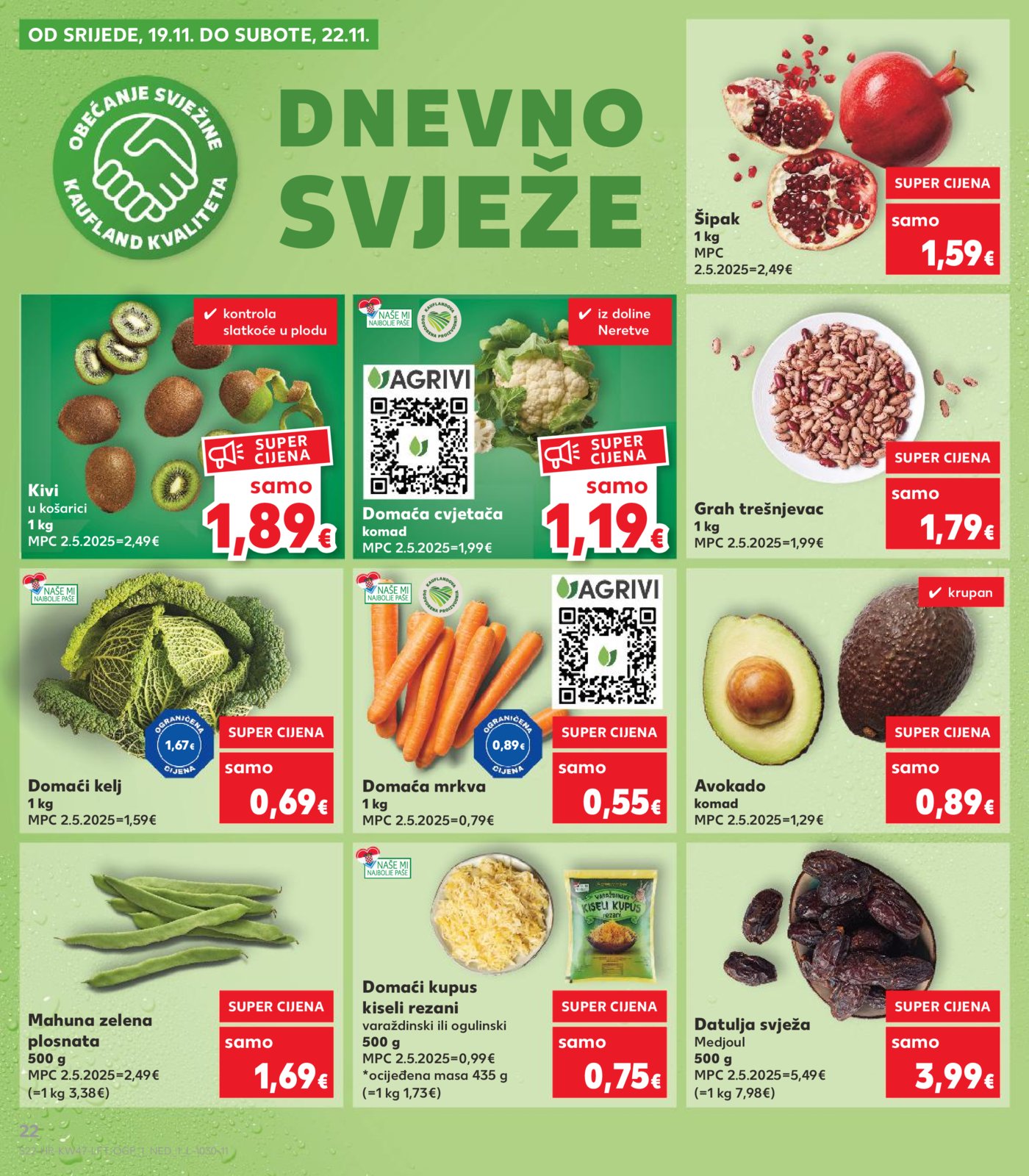 Kaufland katalog Akcija 19.11.-25.11.2025.