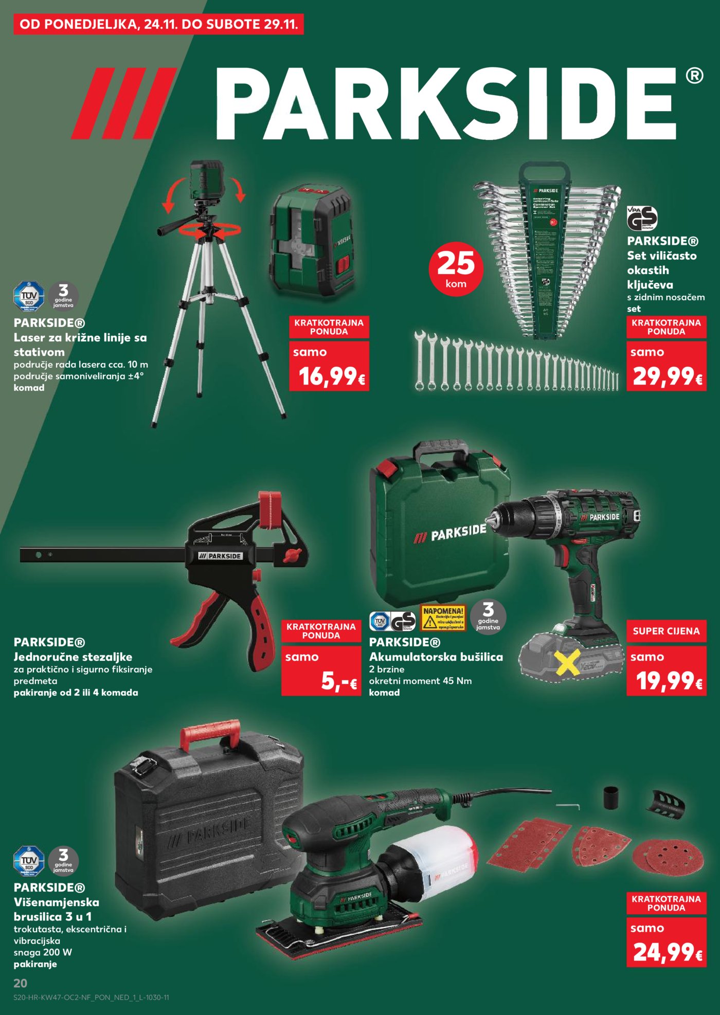 Kaufland katalog Neprehrambenih proizvoda 19.11.-25.11.2025.