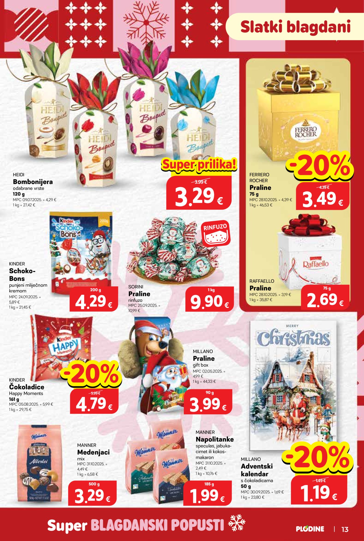 Plodine katalog Akcija 19.11.-25.11.2025.