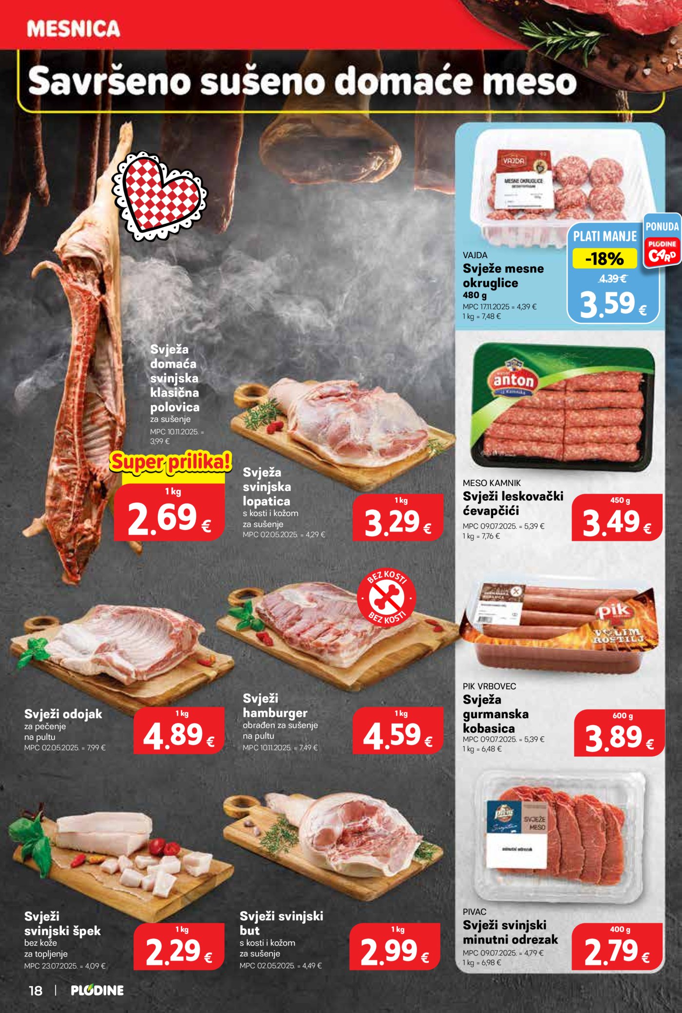 Plodine katalog Akcija 19.11.-25.11.2025.