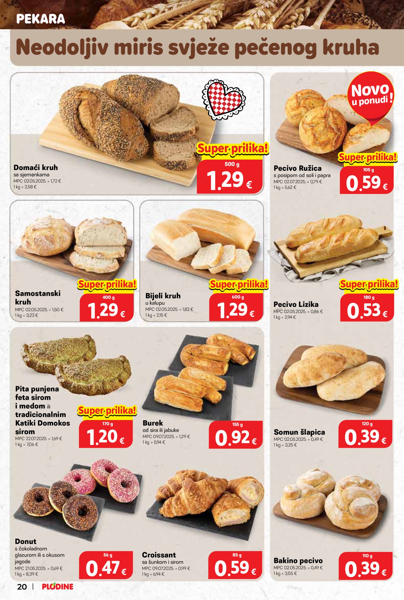 Plodine katalog Akcija 19.11.-25.11.2025.