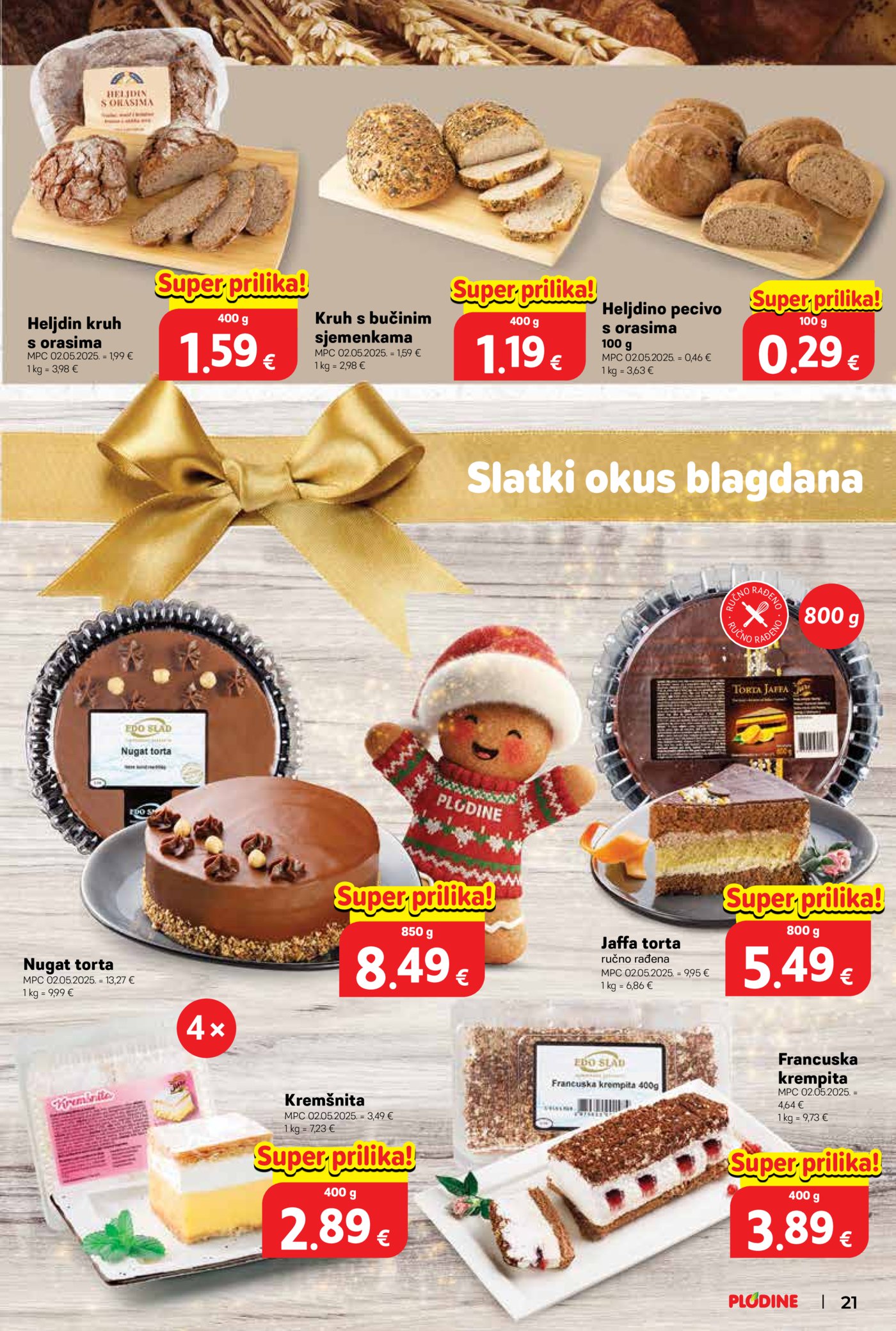 Plodine katalog Akcija 19.11.-25.11.2025.