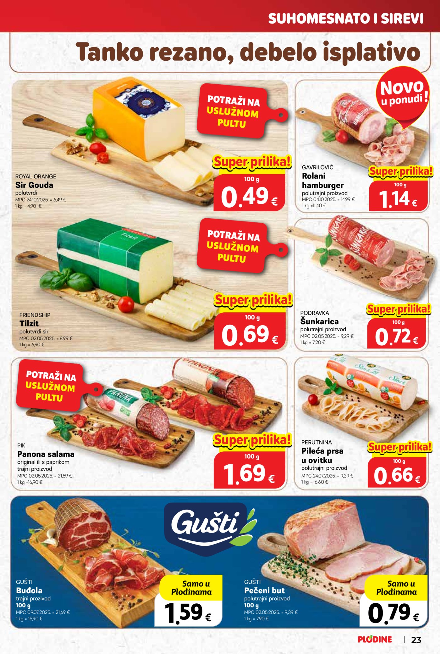 Plodine katalog Akcija 19.11.-25.11.2025.