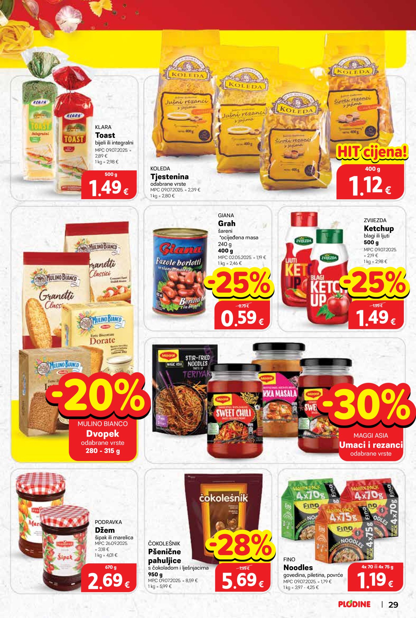 Plodine katalog Akcija 19.11.-25.11.2025.