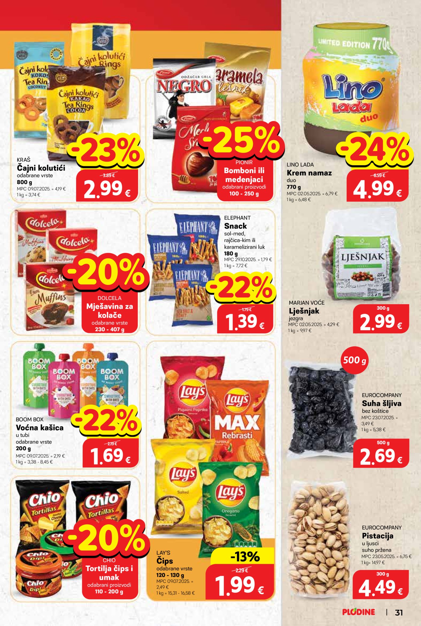 Plodine katalog Akcija 19.11.-25.11.2025.