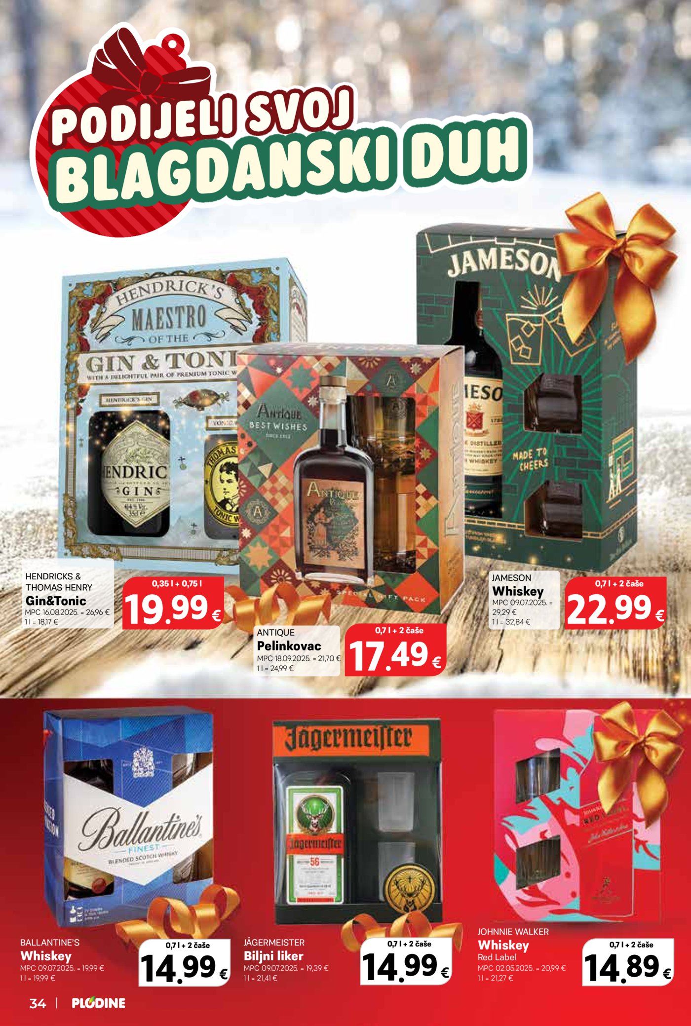 Plodine katalog Akcija 19.11.-25.11.2025.