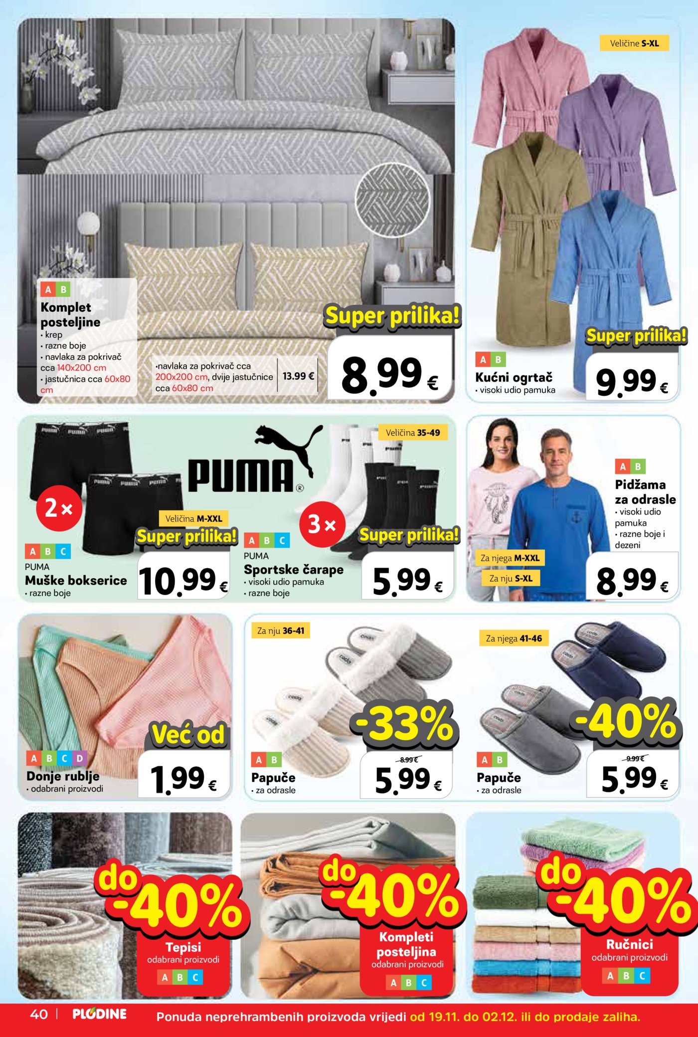 Plodine katalog Akcija 19.11.-25.11.2025.