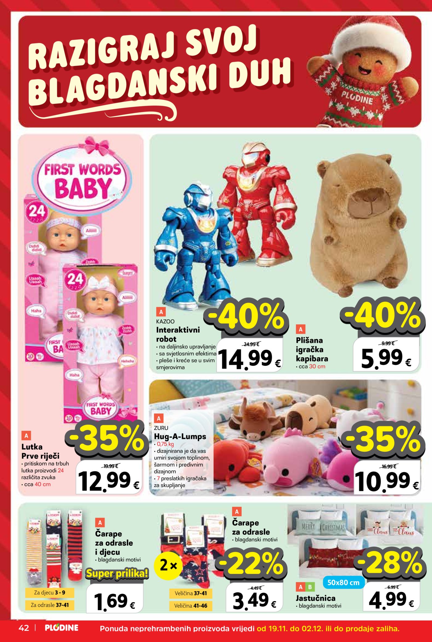 Plodine katalog Akcija 19.11.-25.11.2025.