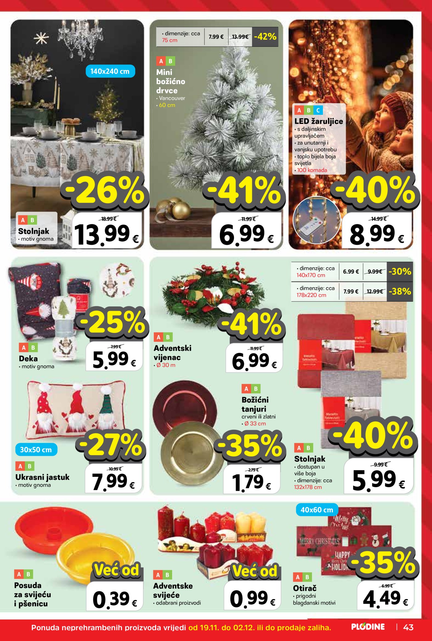 Plodine katalog Akcija 19.11.-25.11.2025.