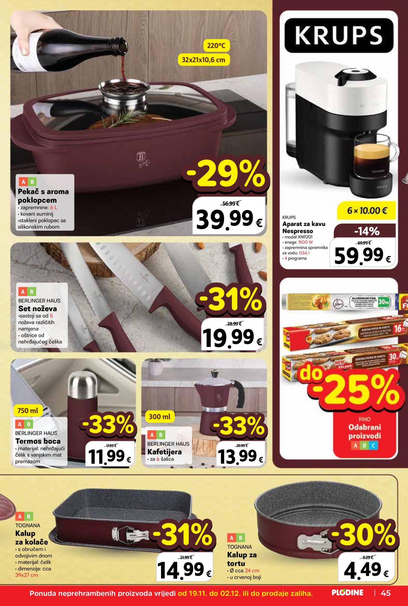 Plodine katalog Akcija 19.11.-25.11.2025.