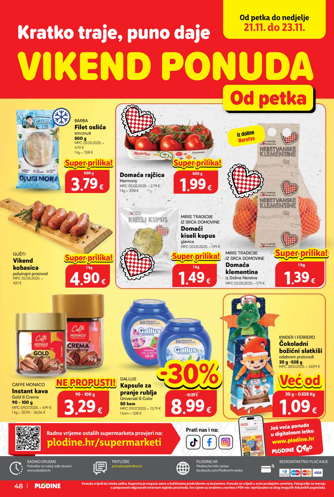 Plodine katalog Akcija 19.11.-25.11.2025.