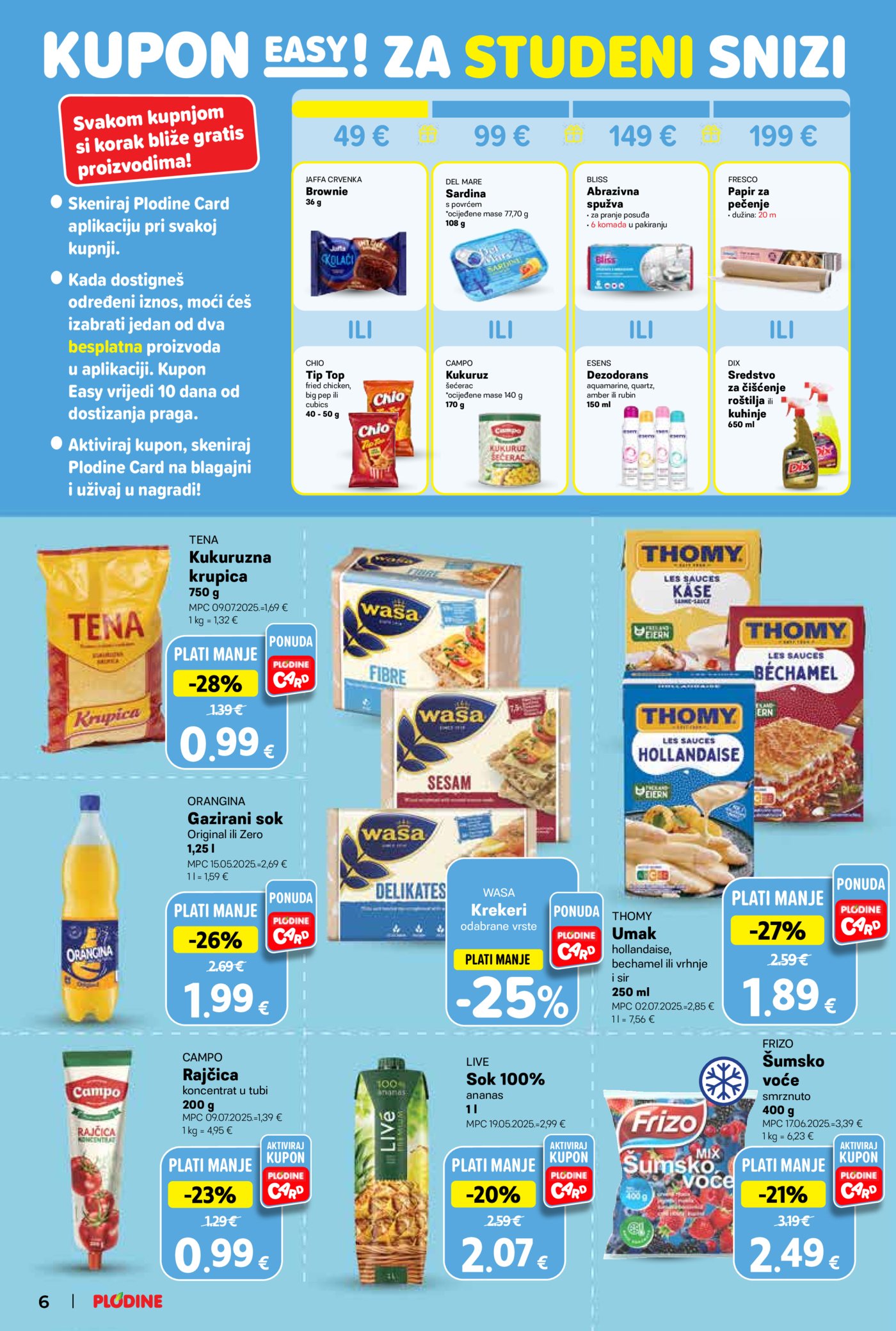 Plodine katalog Akcija 19.11.-25.11.2025.