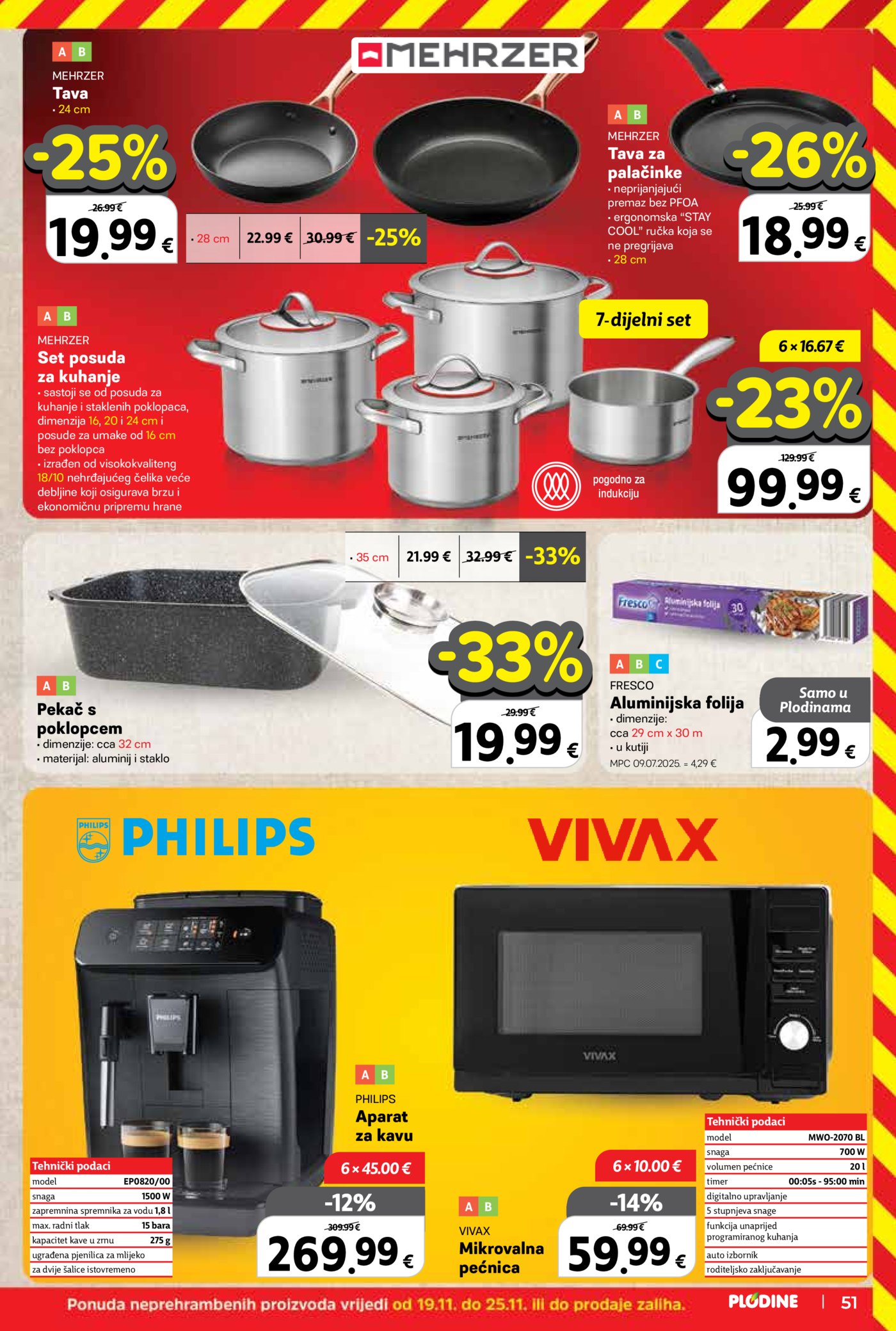 Plodine katalog Akcija 19.11.-25.11.2025.