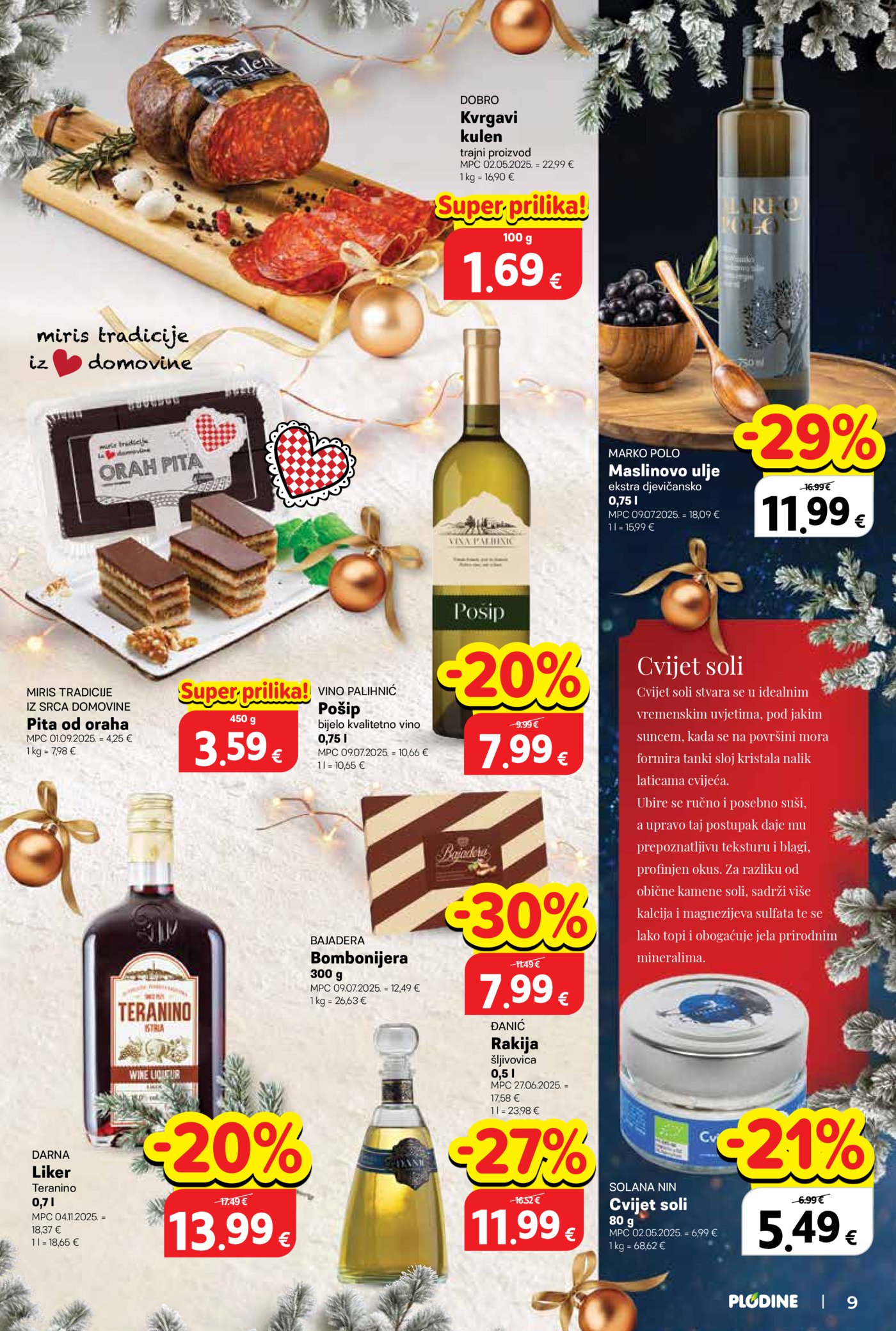 Plodine katalog Akcija 19.11.-25.11.2025.