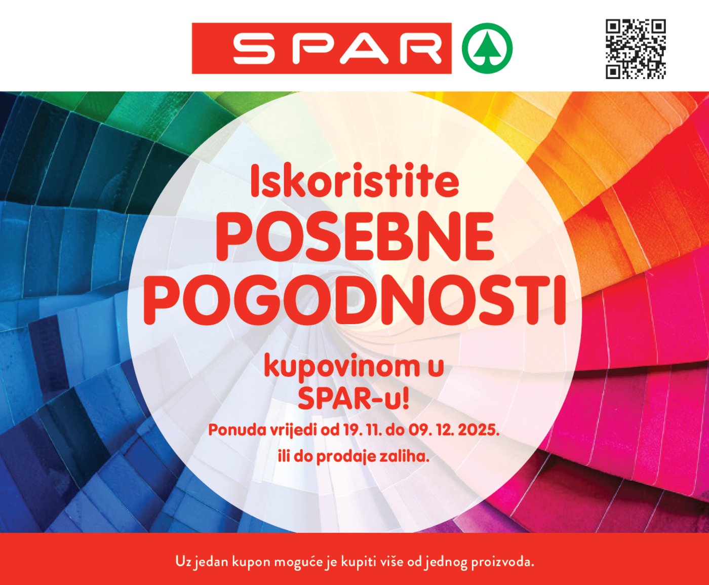SPAR BON katalog Akcija 19.11. - 09.12.2025.