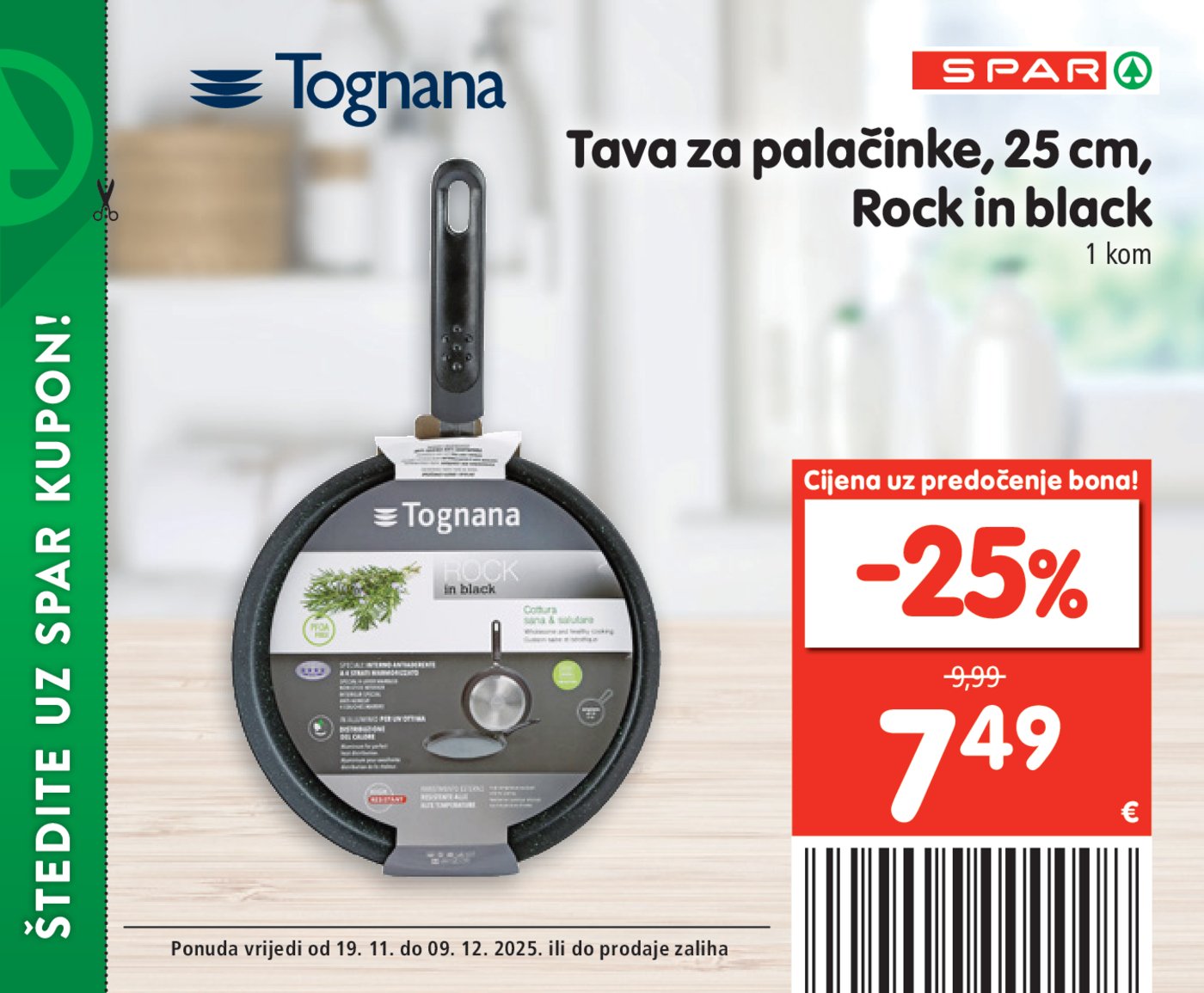 SPAR BON katalog Akcija 19.11. - 09.12.2025.