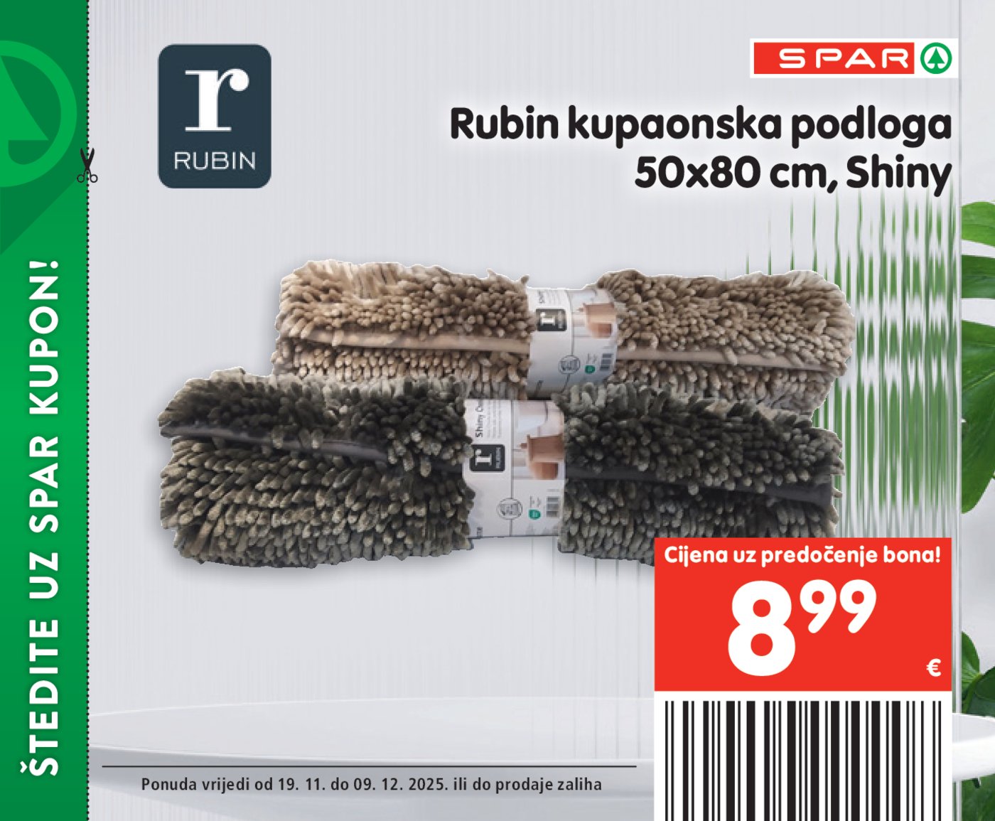 SPAR BON katalog Akcija 19.11. - 09.12.2025.