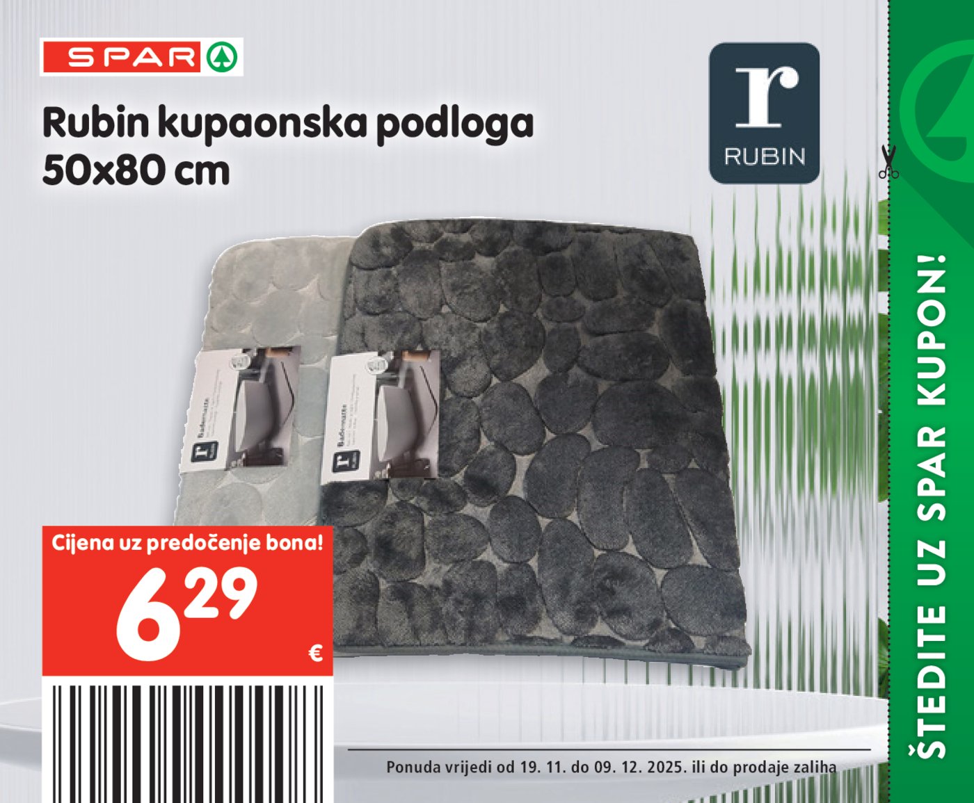 SPAR BON katalog Akcija 19.11. - 09.12.2025.