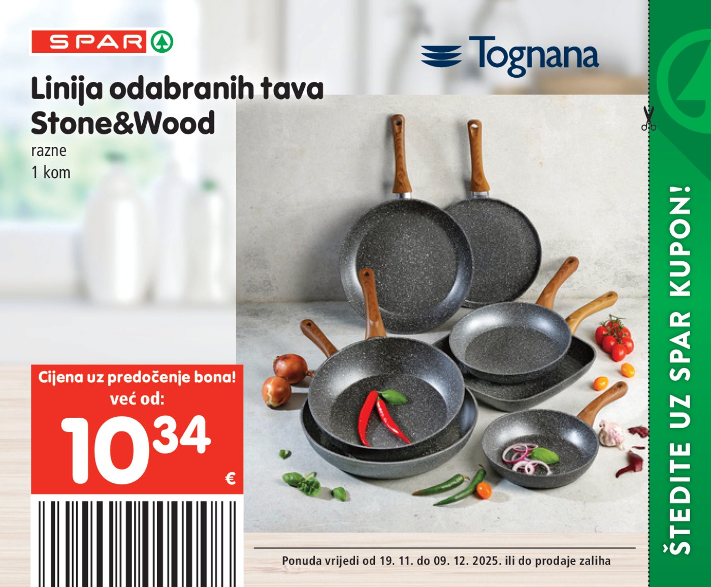 SPAR BON katalog Akcija 19.11. - 09.12.2025.