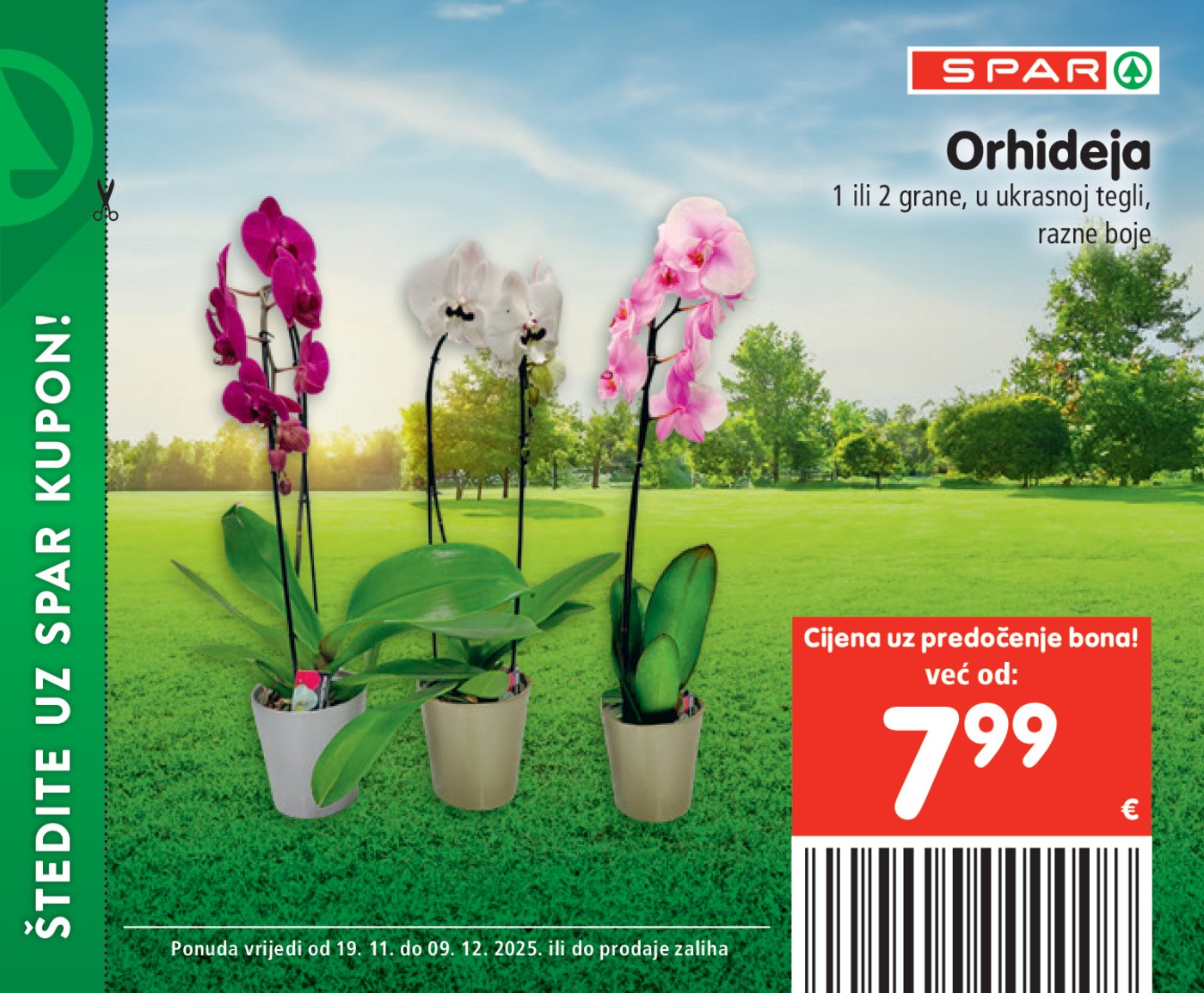 SPAR BON katalog Akcija 19.11. - 09.12.2025.
