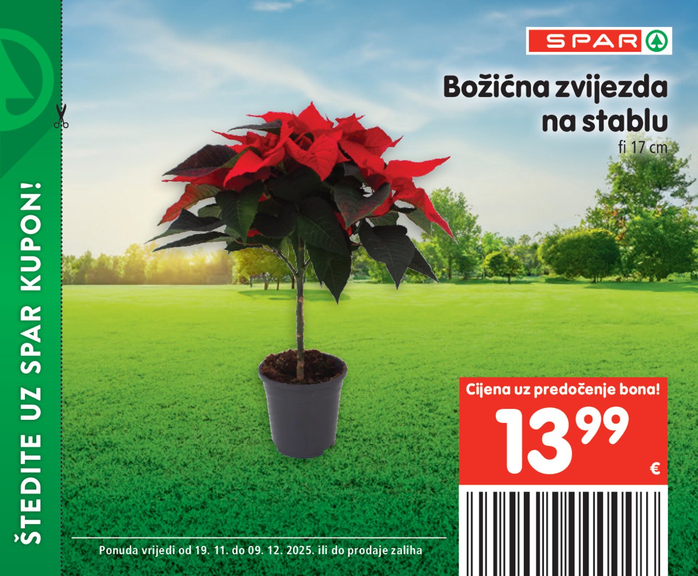 SPAR BON katalog Akcija 19.11. - 09.12.2025.