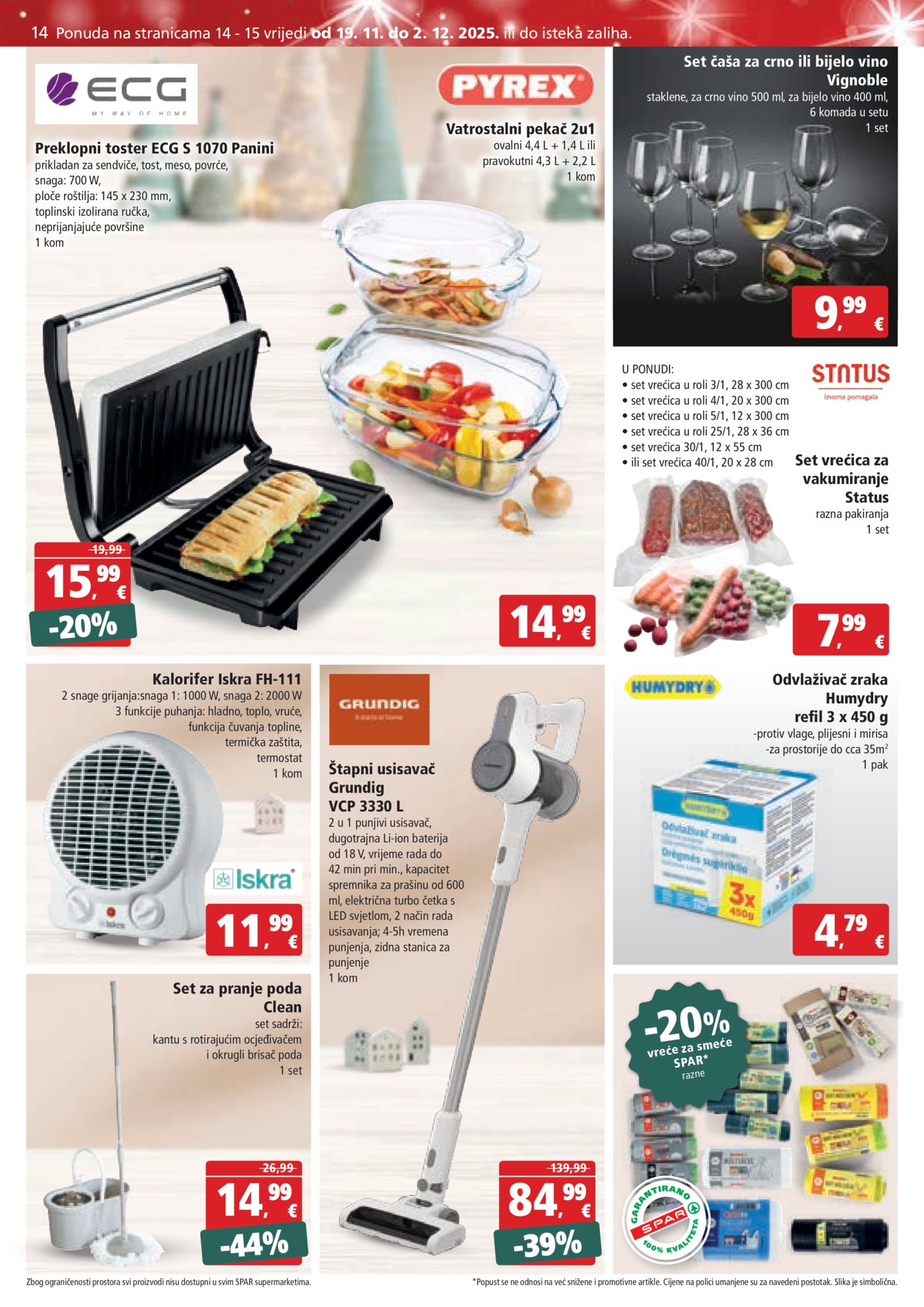 SPAR katalog Akcija 19.11. - 25.11.2025.