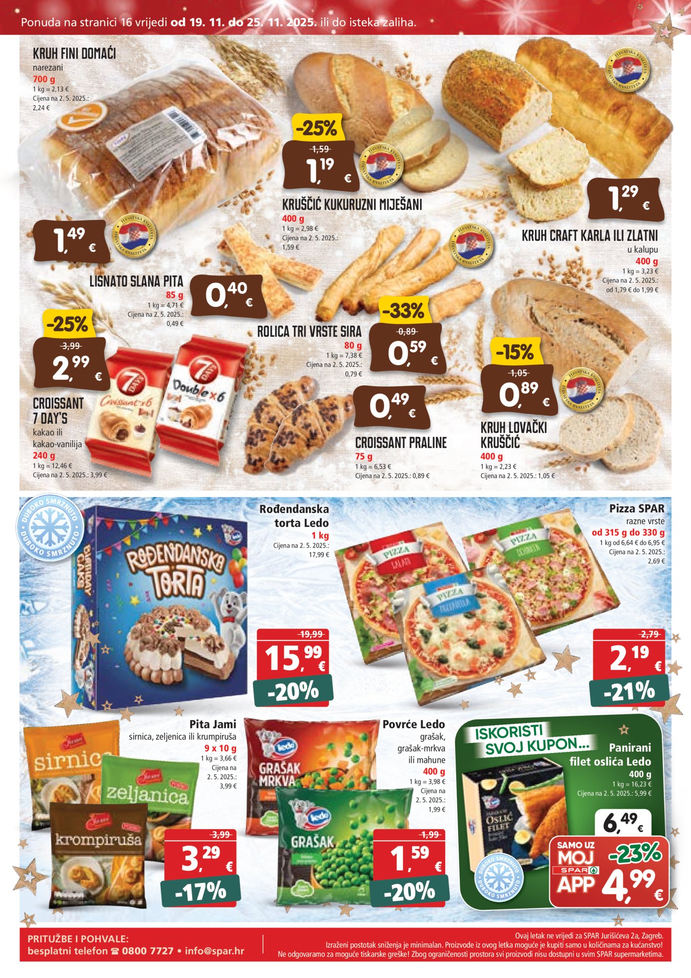 SPAR katalog Akcija 19.11. - 25.11.2025.