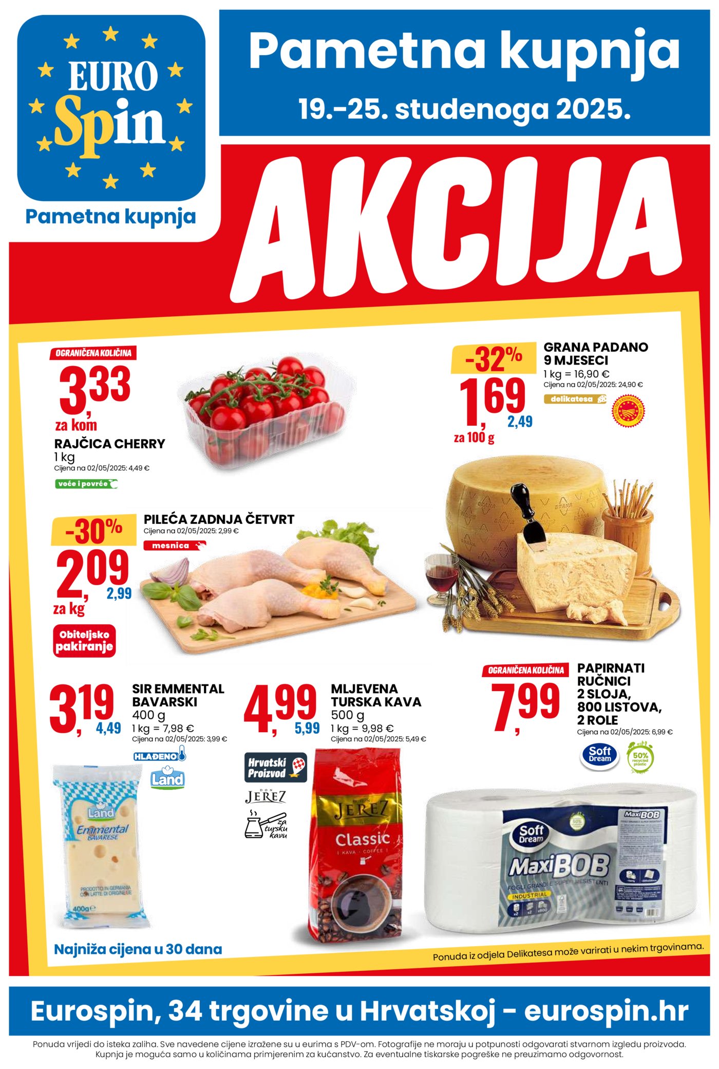 Eurospin katalog Akcija 19.11.-25.11.2025.